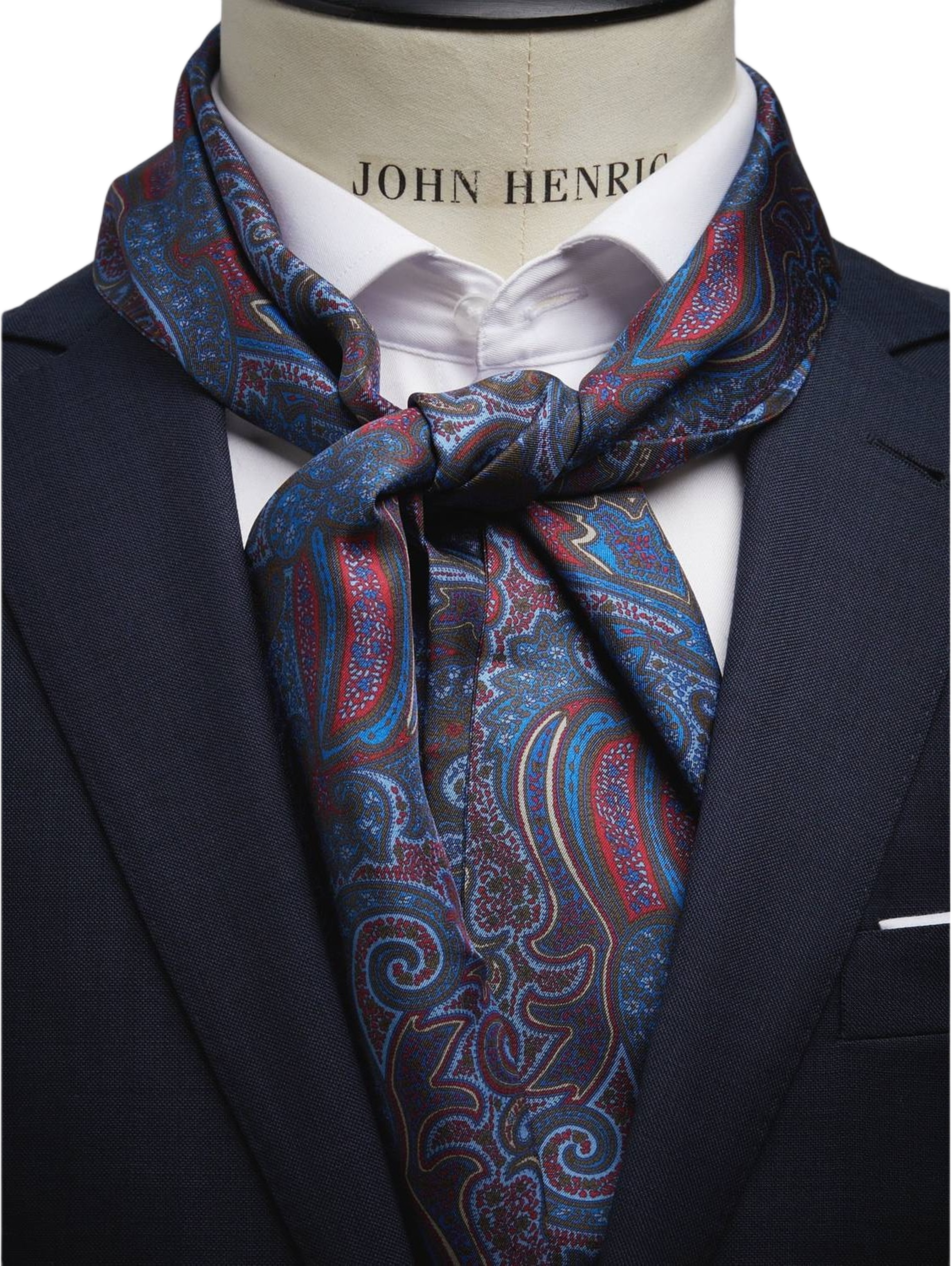 Silk Scarf Paisley