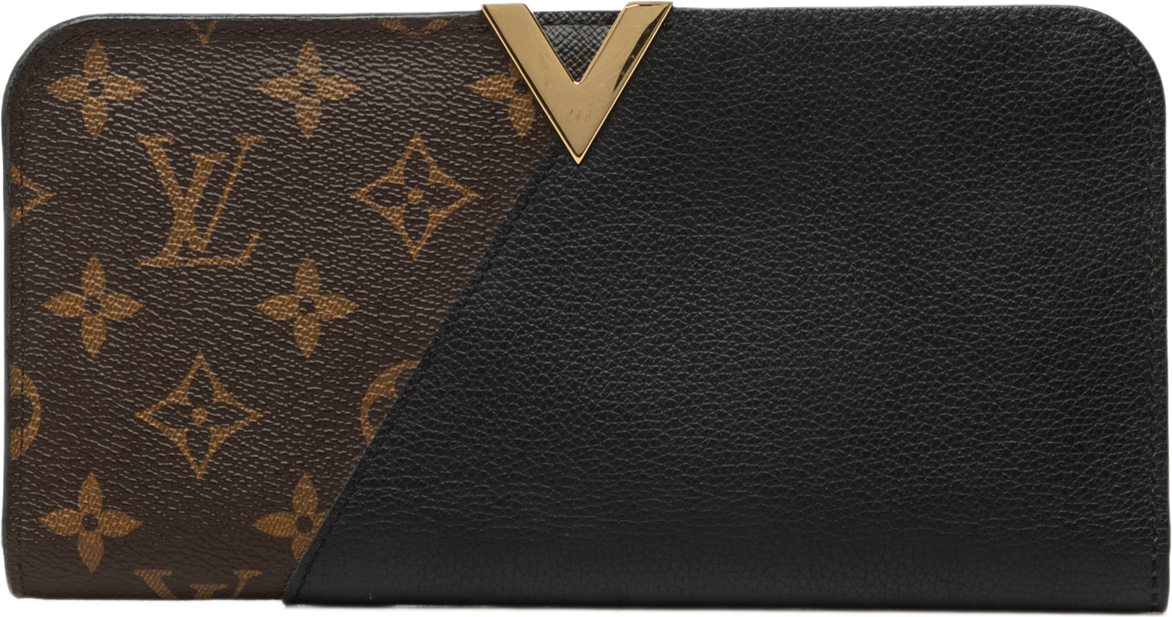 Louis Vuitton Monogram Kimono Wallet, från Luxclusif, i färgen svart. Klicka för att öppna bilden i stort format