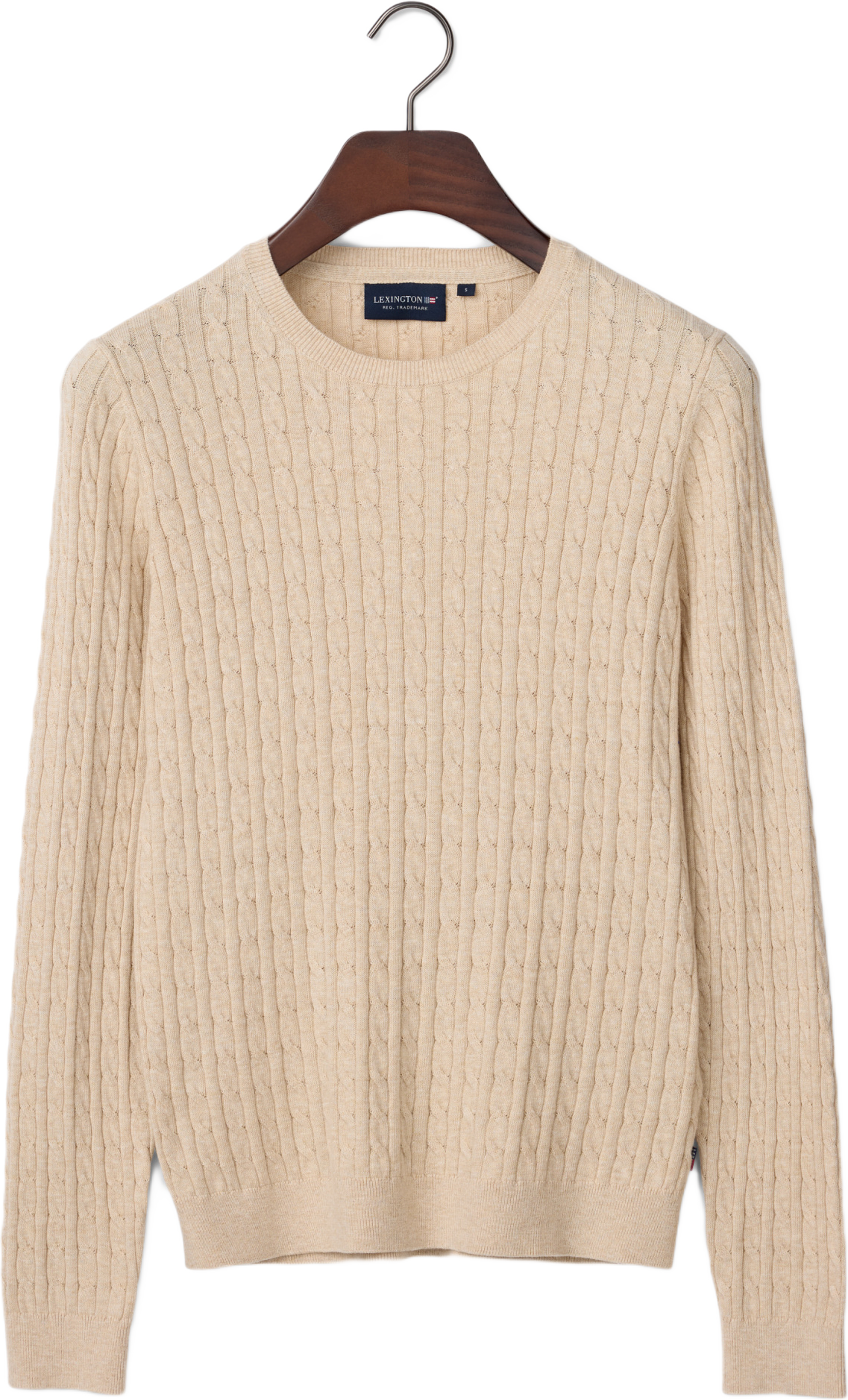 Organic Cotton Cable Knitted Sweater