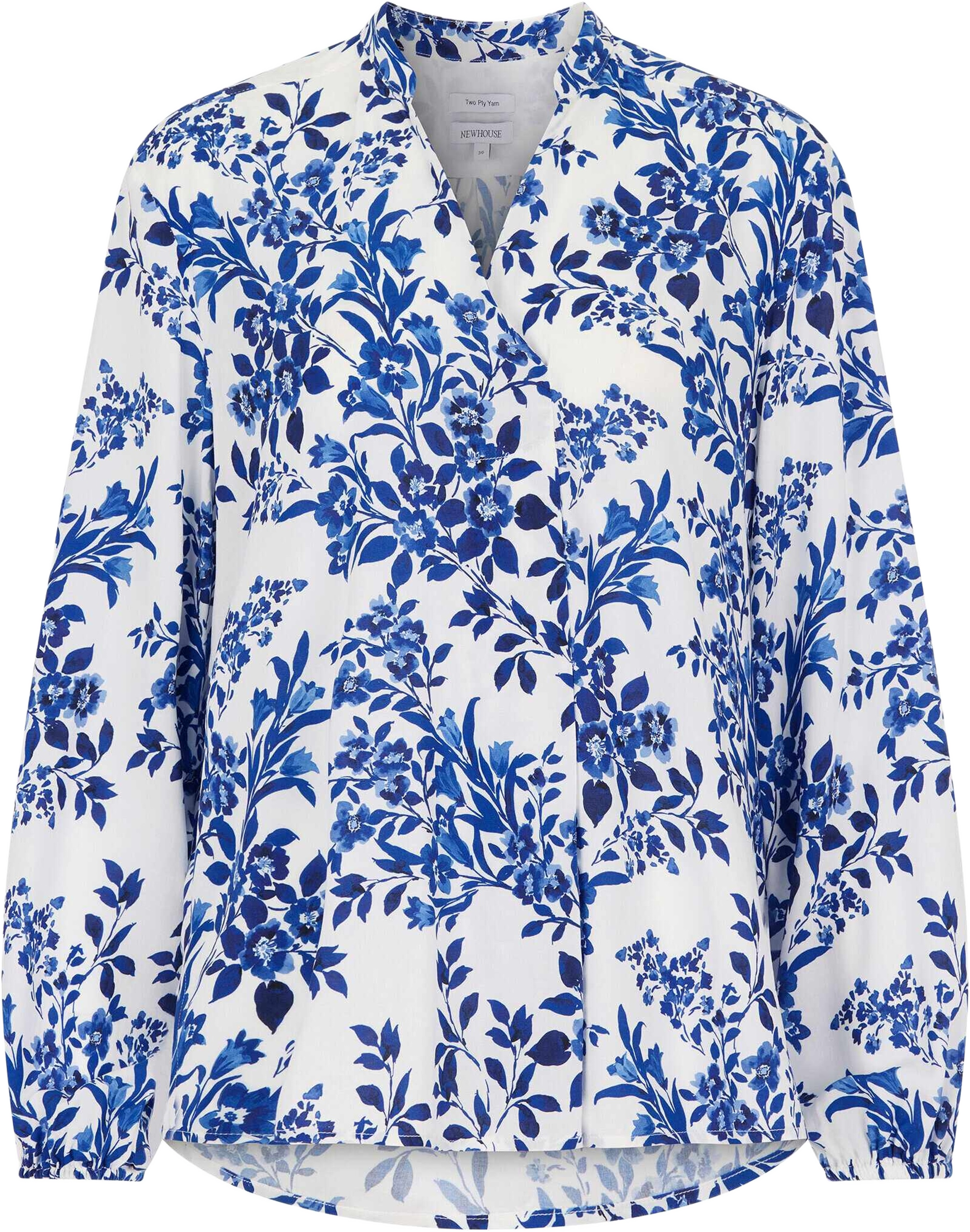 Marissa Blouse, från Newhouse, i färgen kornblå. Klicka för att öppna bilden i stort format