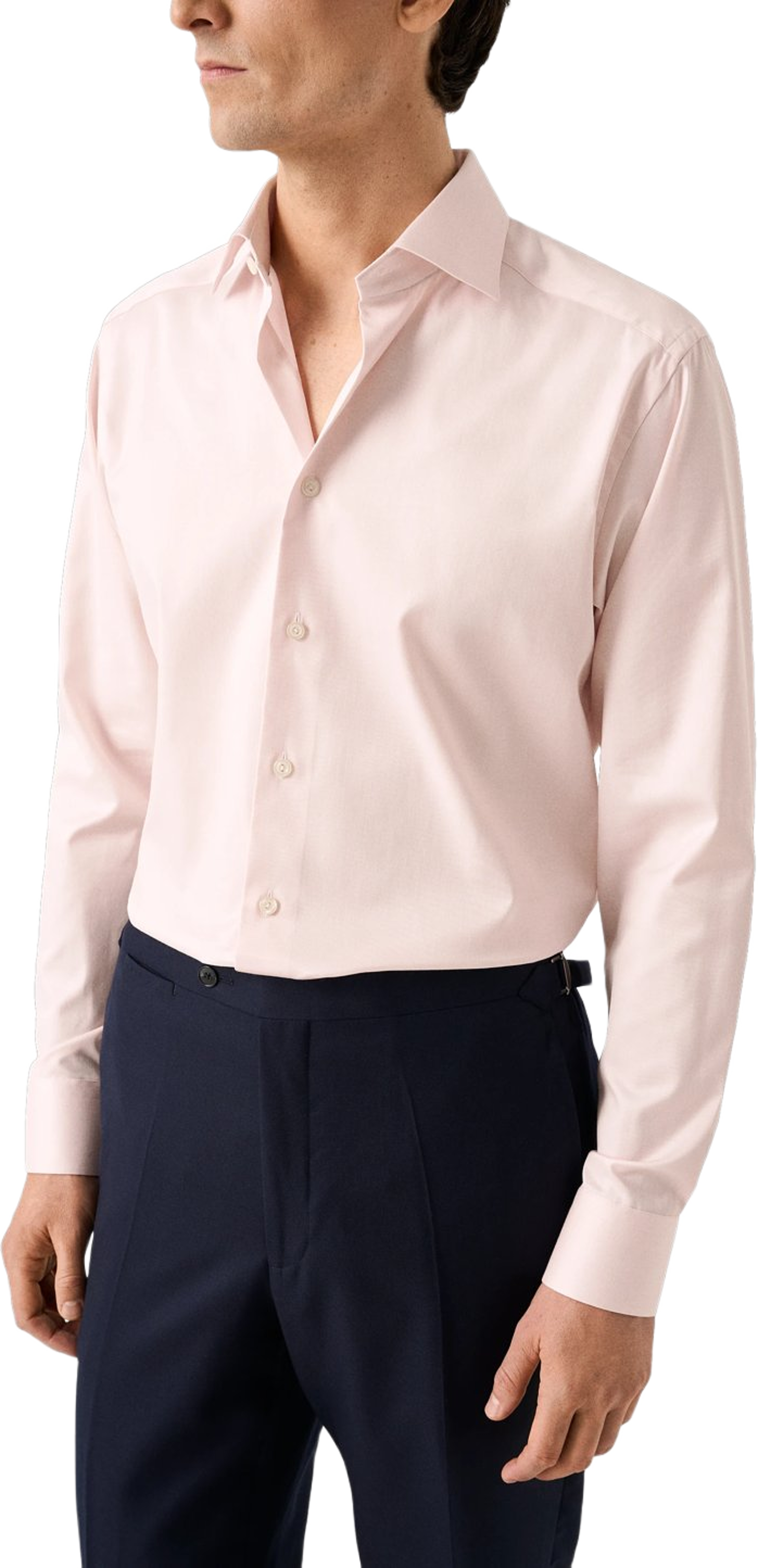 Bomull Tencel™ Lyocell-skjorta Slim Fit