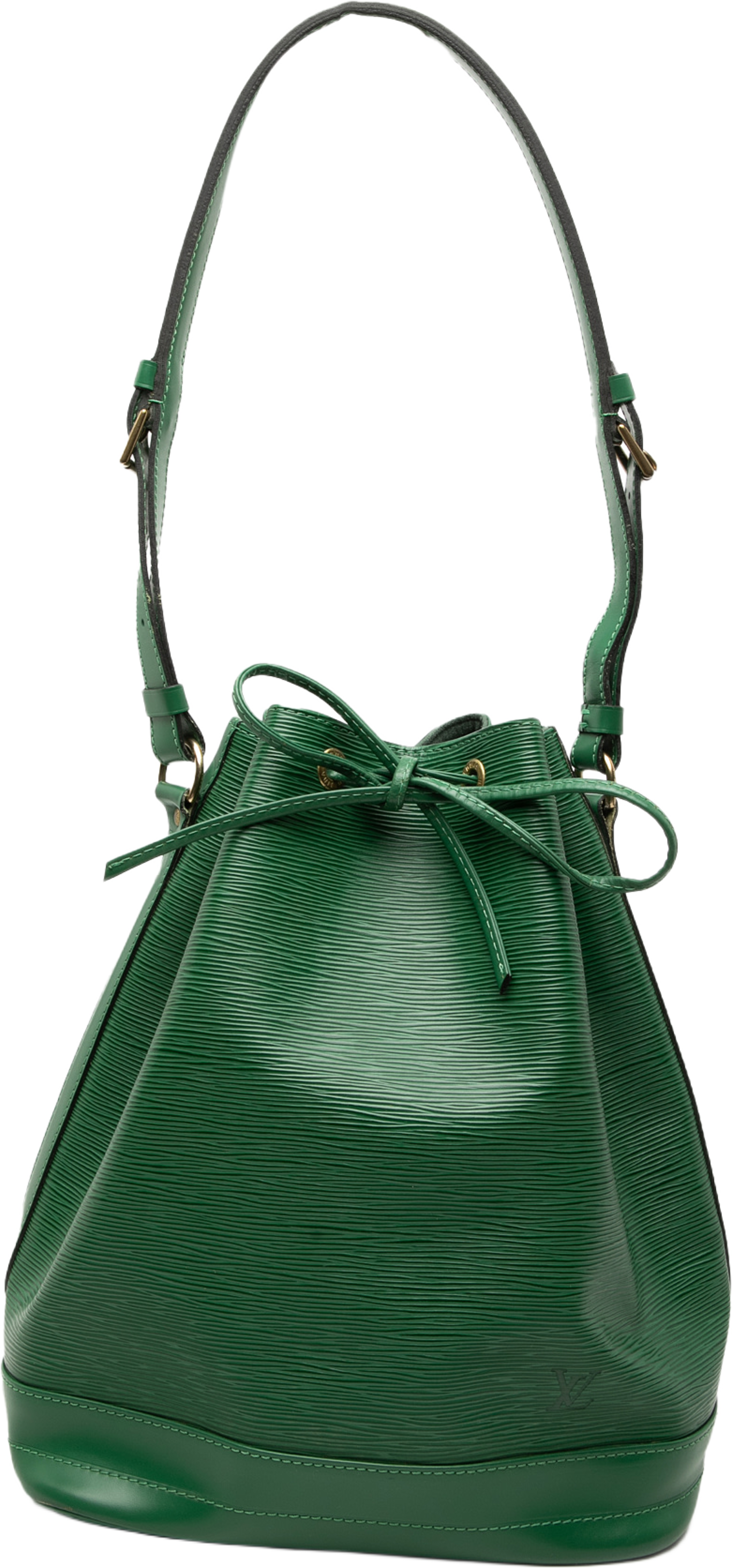 Louis Vuitton Epi Noe Gm, från Luxclusif, i färgen green. Klicka för att öppna bilden i stort format