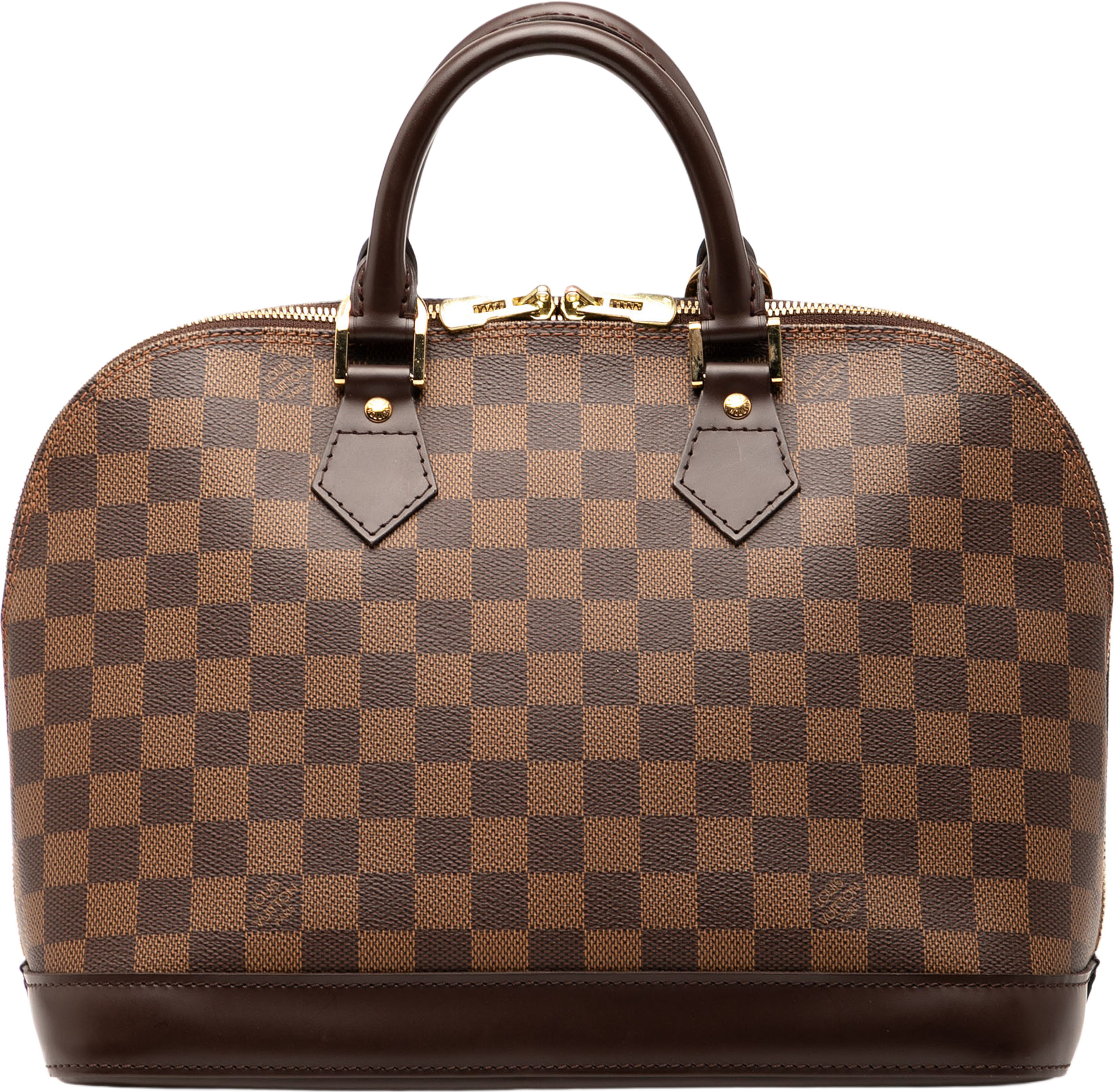 Louis Vuitton Damier Ebene Alma Pm, från Luxclusif, i färgen brown. Klicka för att öppna bilden i stort format