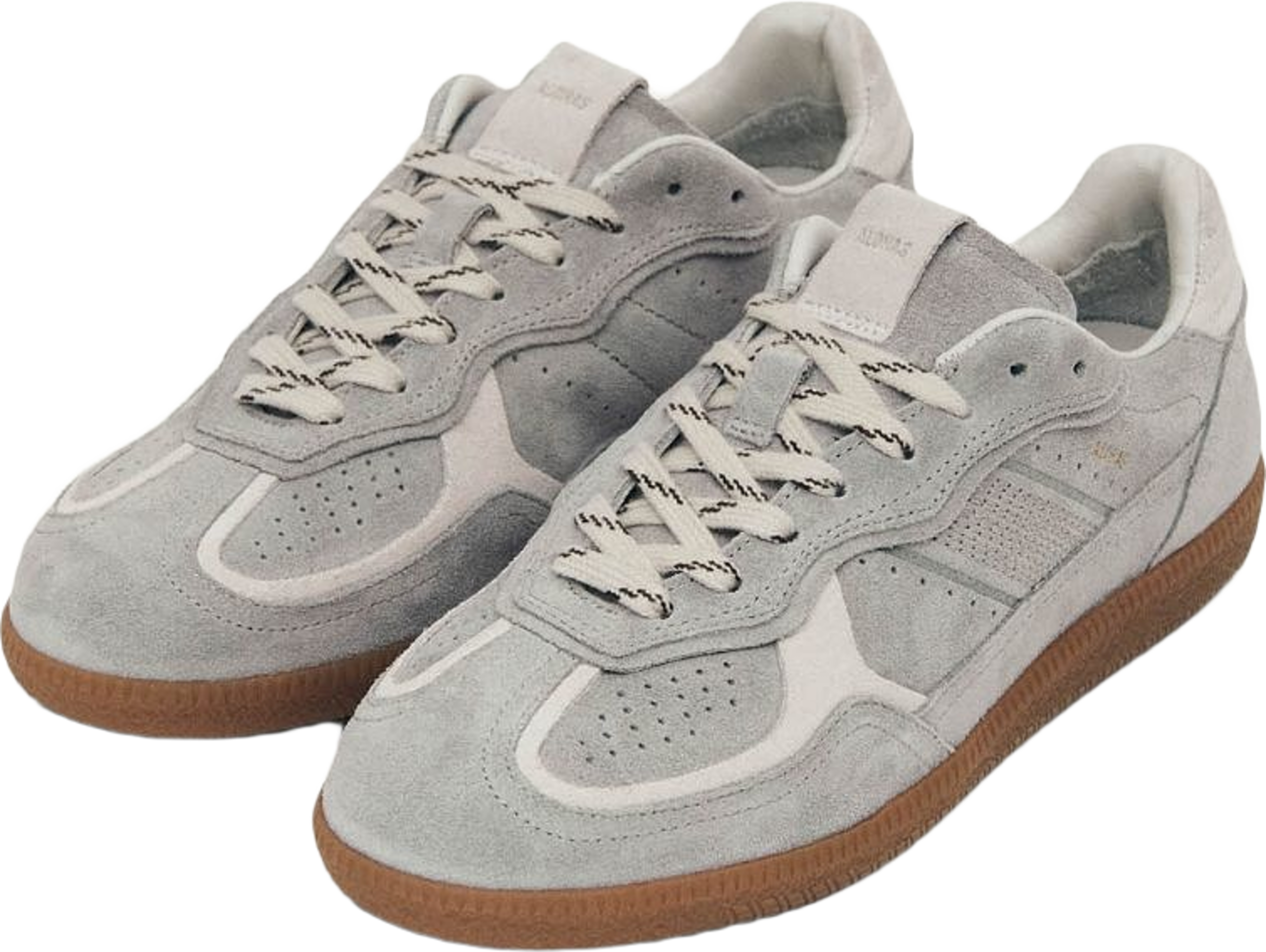 Tb.490 Rife Grey Leather Sneakers