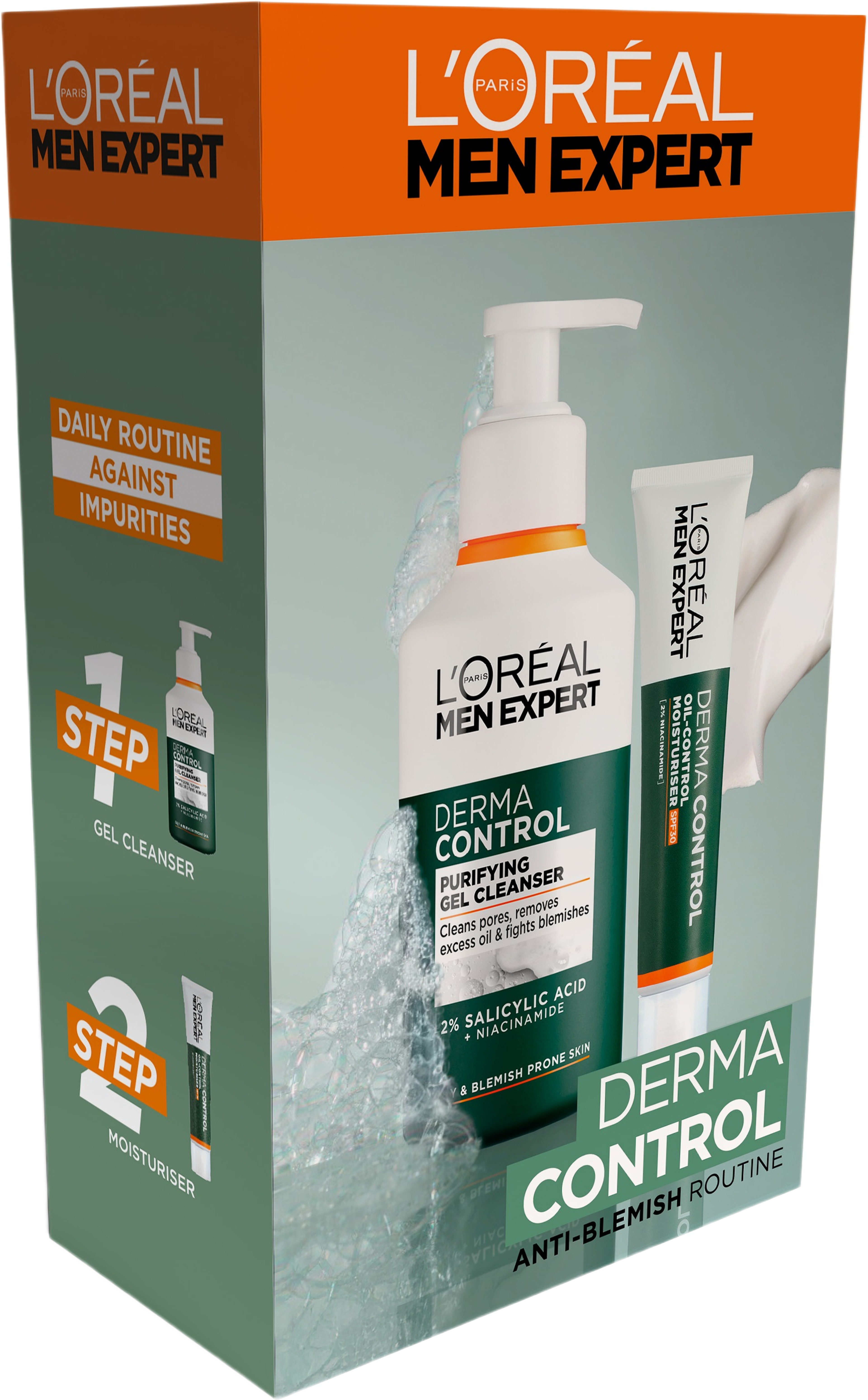 Expert Derma Control Gift Box, från L'Oréal Paris. Klicka för att öppna bilden i stort format