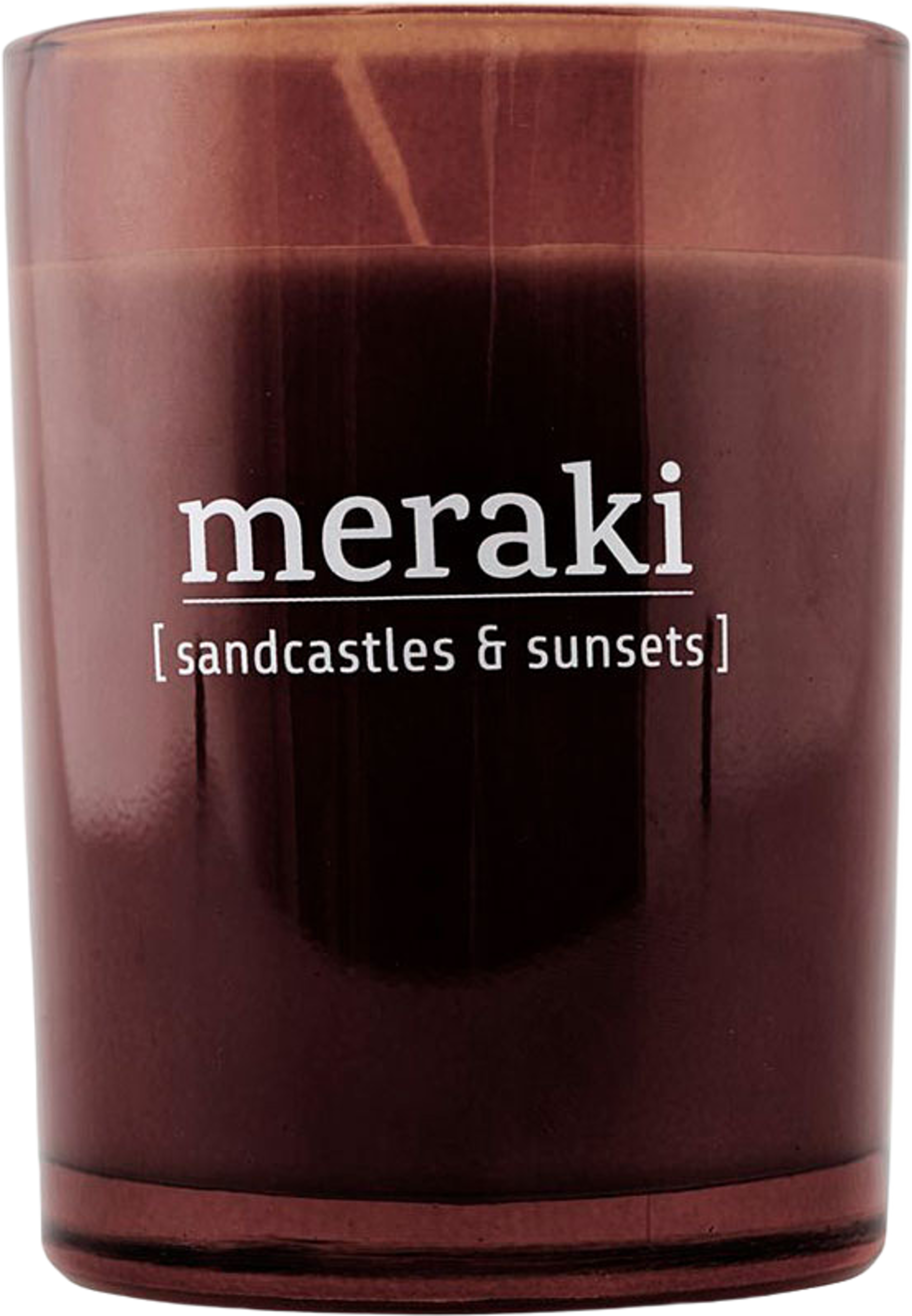 Scented candle, Sandcastles & Sunsets, från Meraki. Klicka för att öppna bilden i stort format