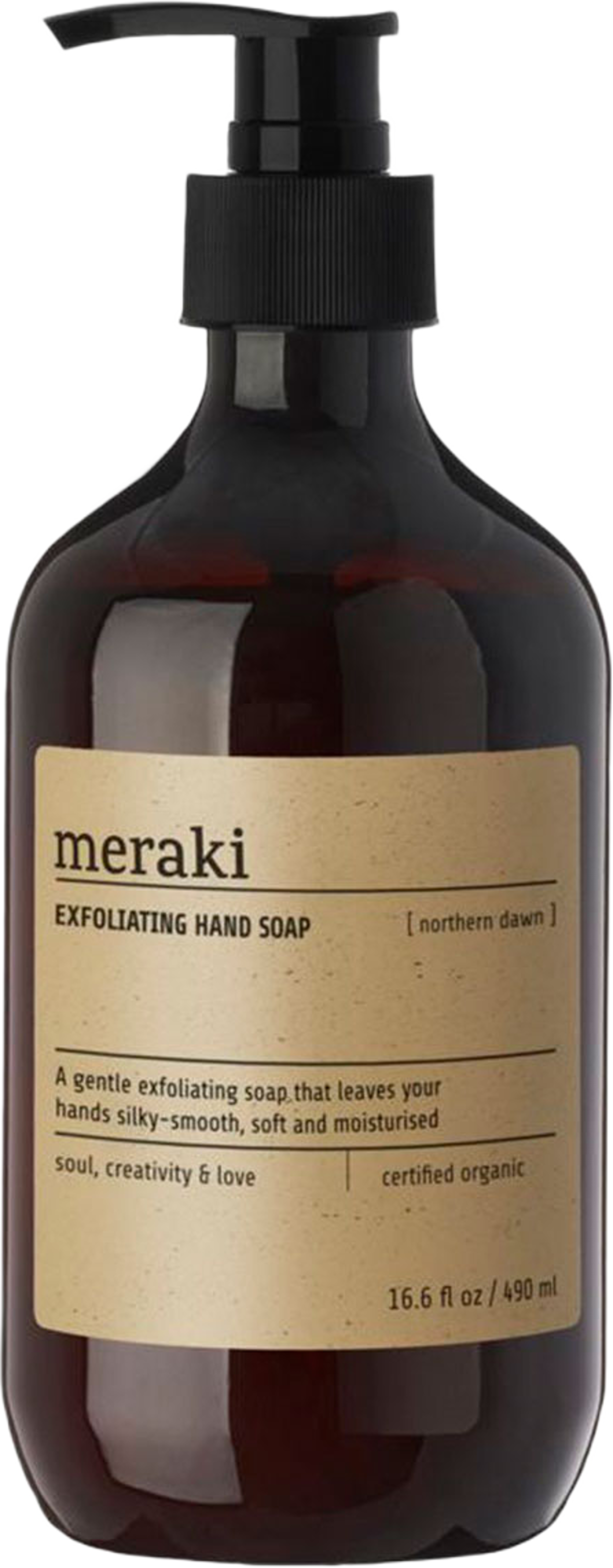 Exfoliating hand soap, Northern dawn, från Meraki. Klicka för att öppna bilden i stort format