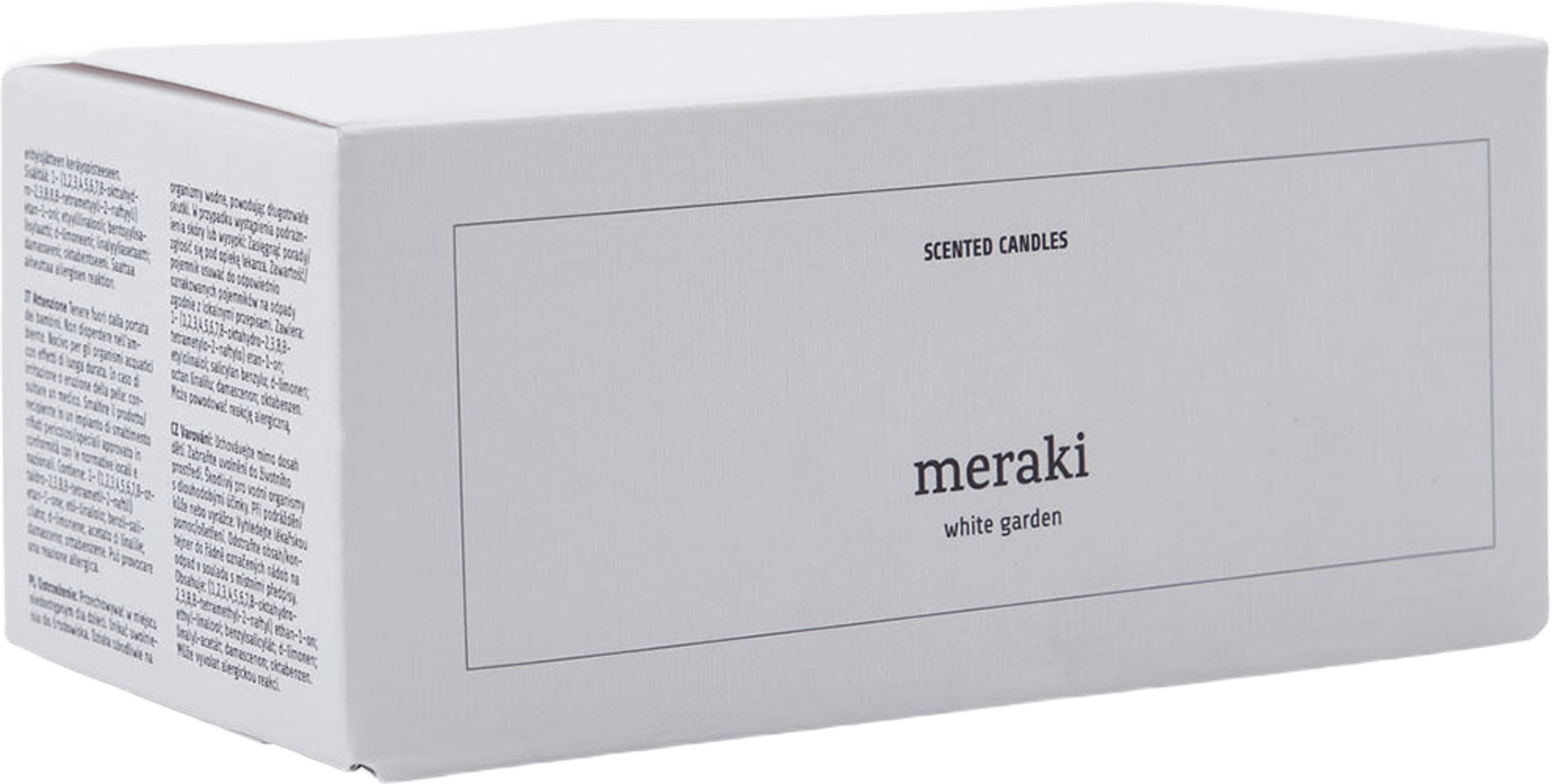Doftljus, White garden, från Meraki. Klicka för att öppna bilden i stort format
