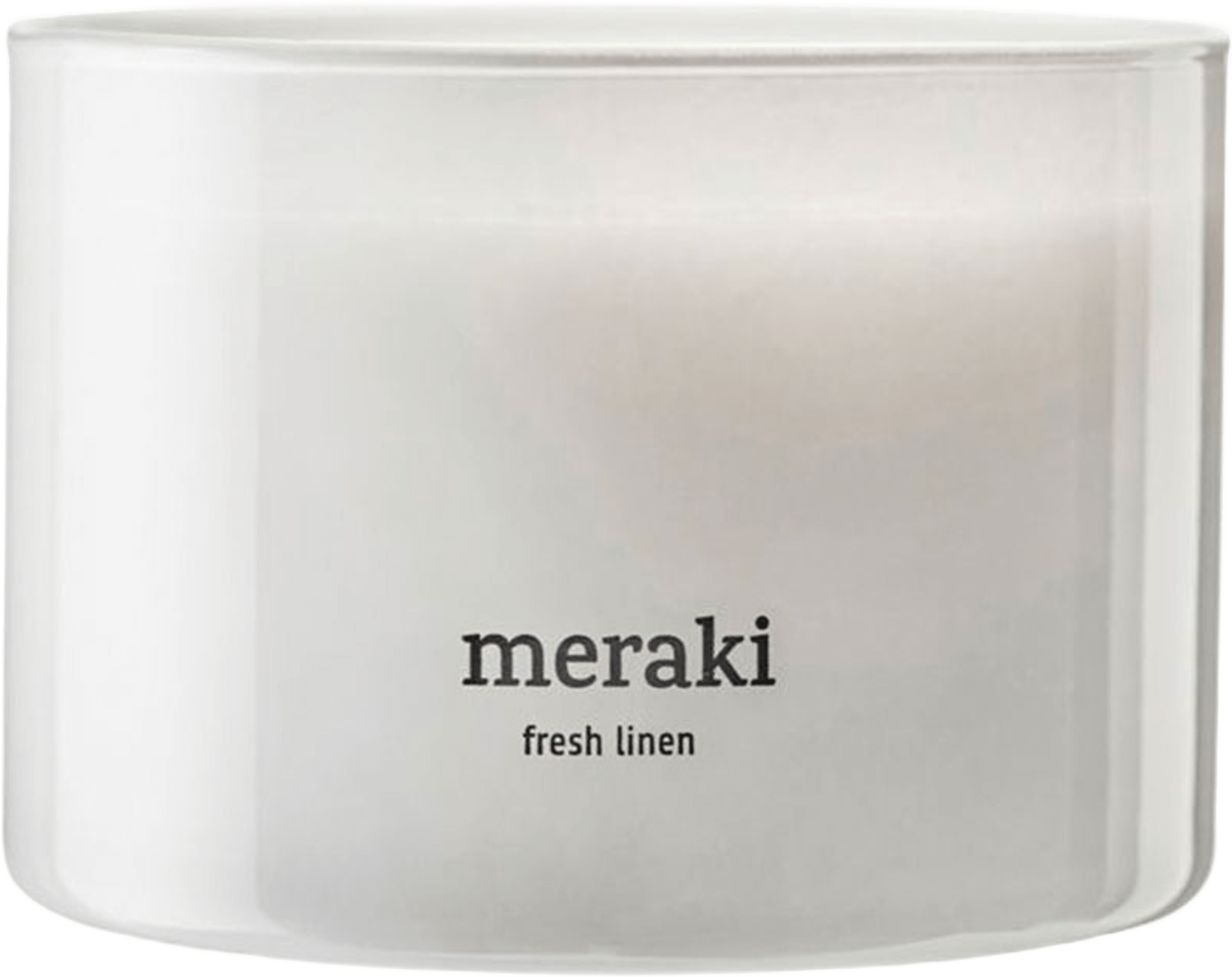 Doftljus, Fresh Linen, från Meraki. Klicka för att öppna bilden i stort format
