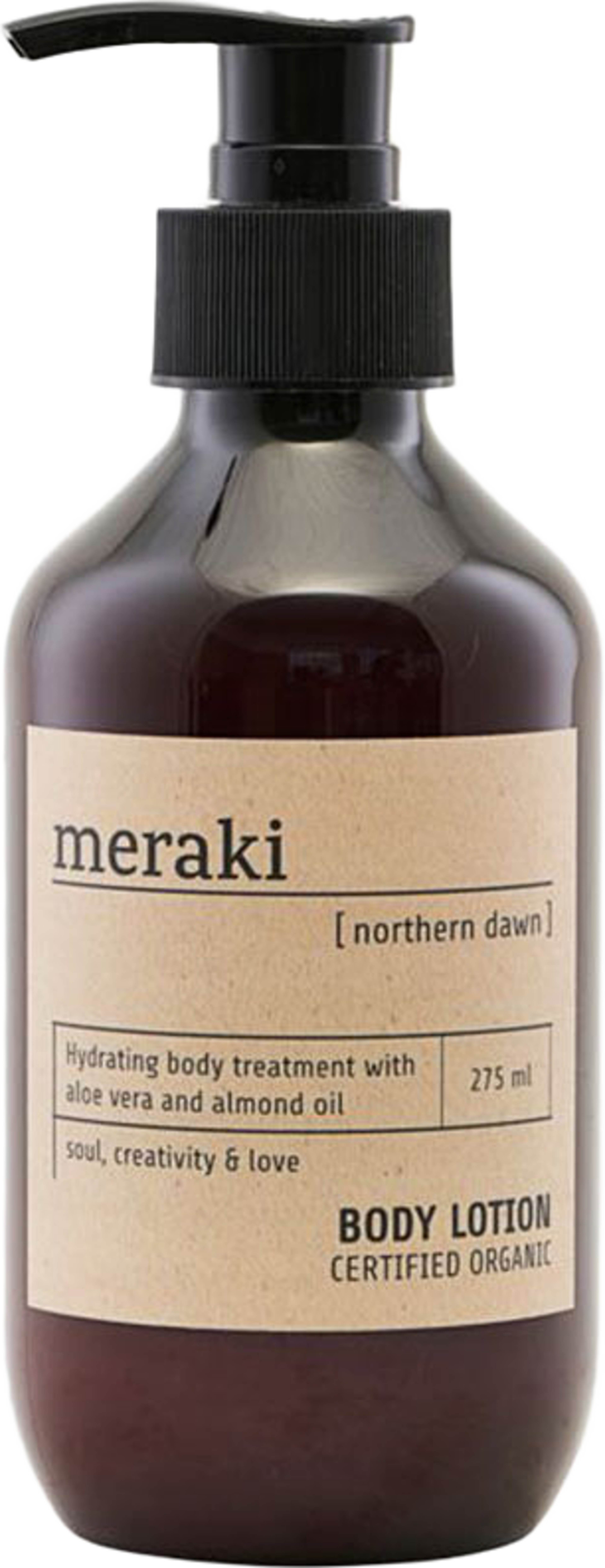 Body lotion, Northern dawn, från Meraki. Klicka för att öppna bilden i stort format