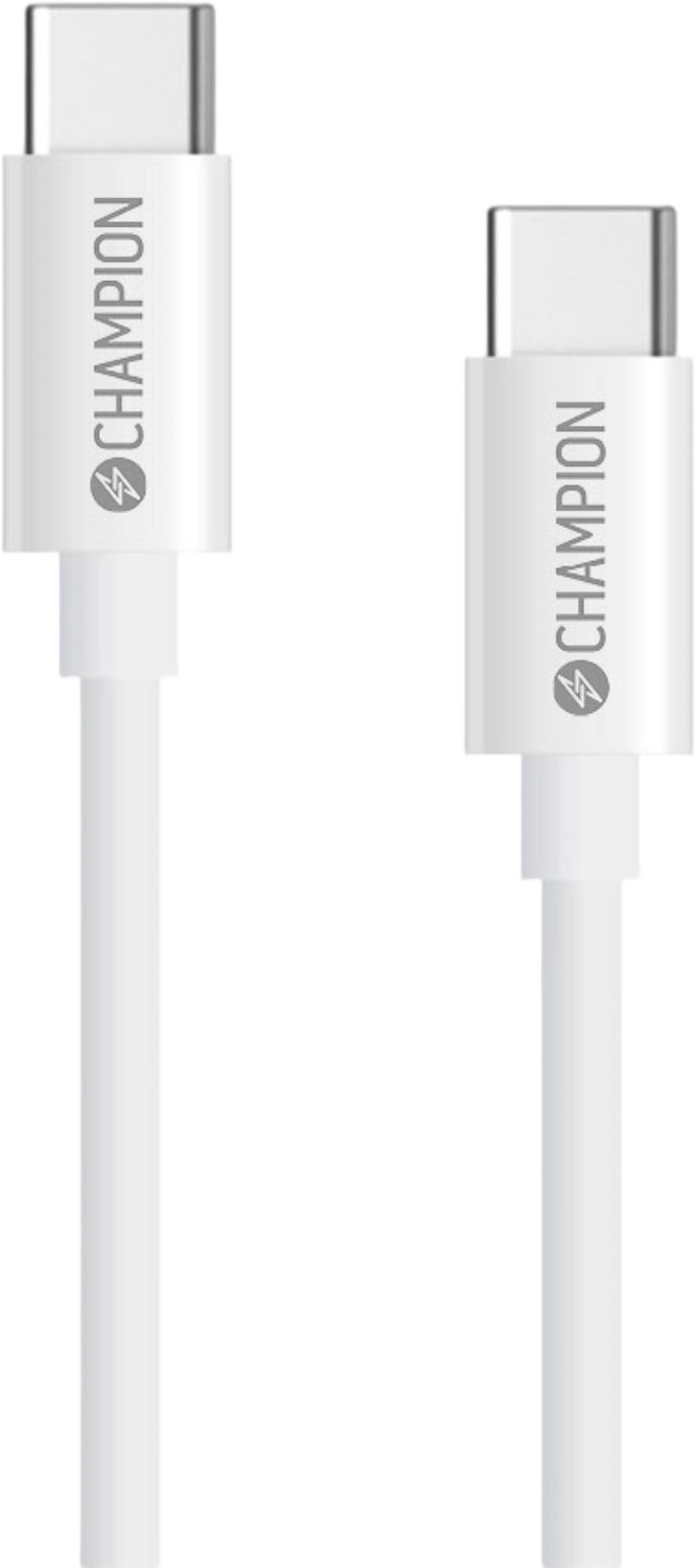 Usb-c Kabel 60w 3m, från Champion Nordic, i färgen vit. Klicka för att öppna bilden i stort format