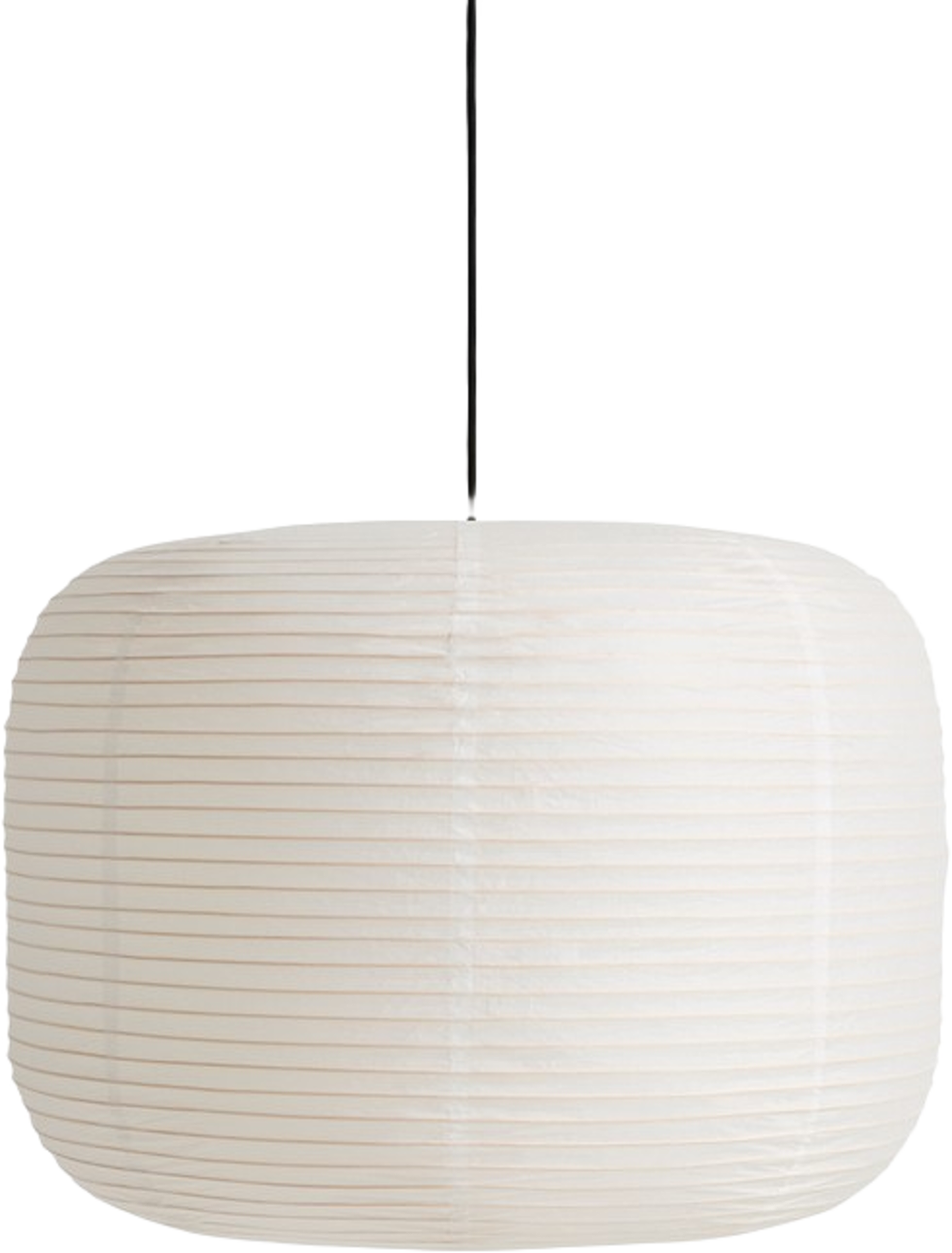 Paper shade Donut Ø60, från HAY, i färgen Classic White. Klicka för att öppna bilden i stort format