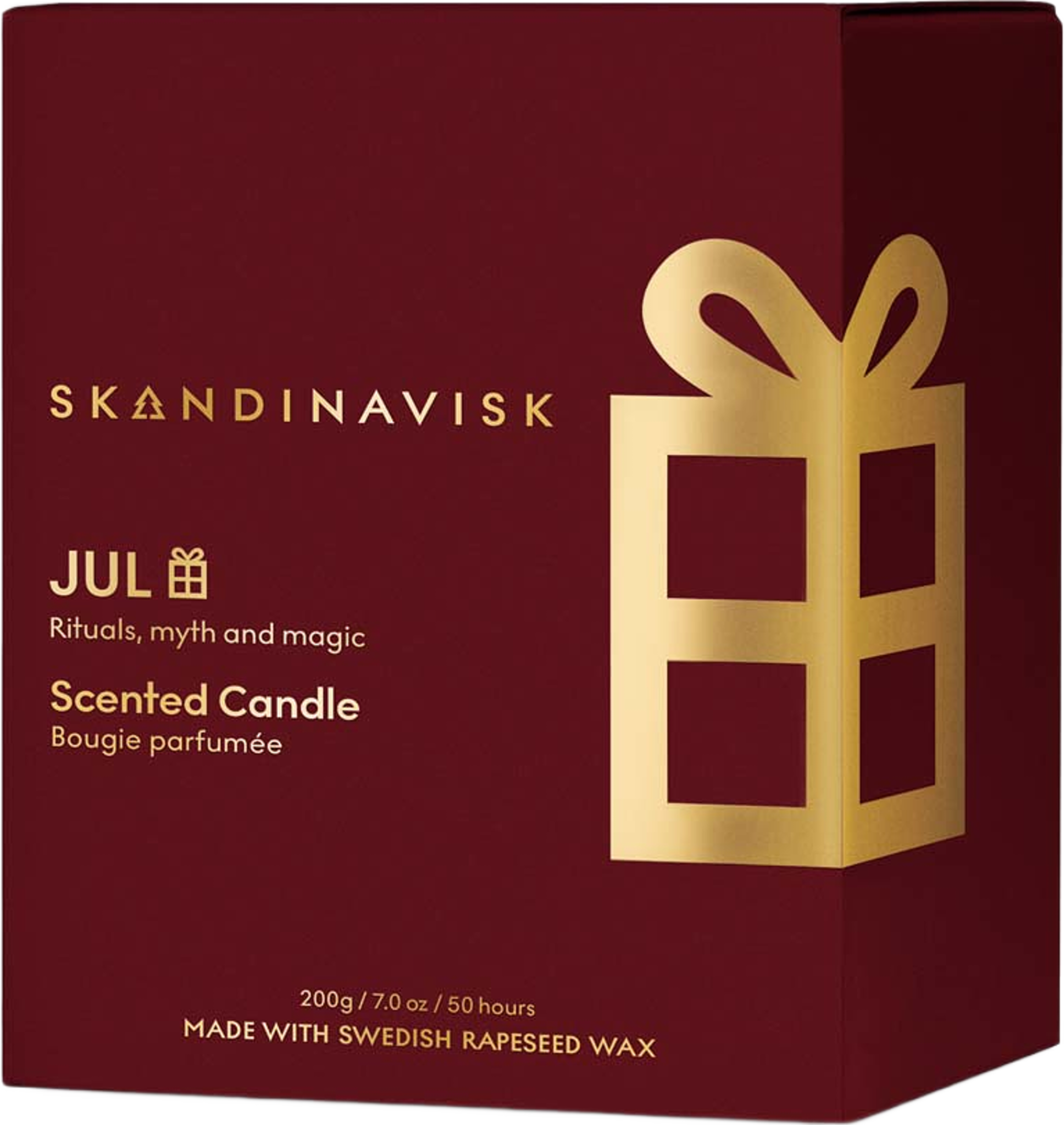 JUL Gold Symbol doftljus, från Skandinavisk. Klicka för att öppna bilden i stort format