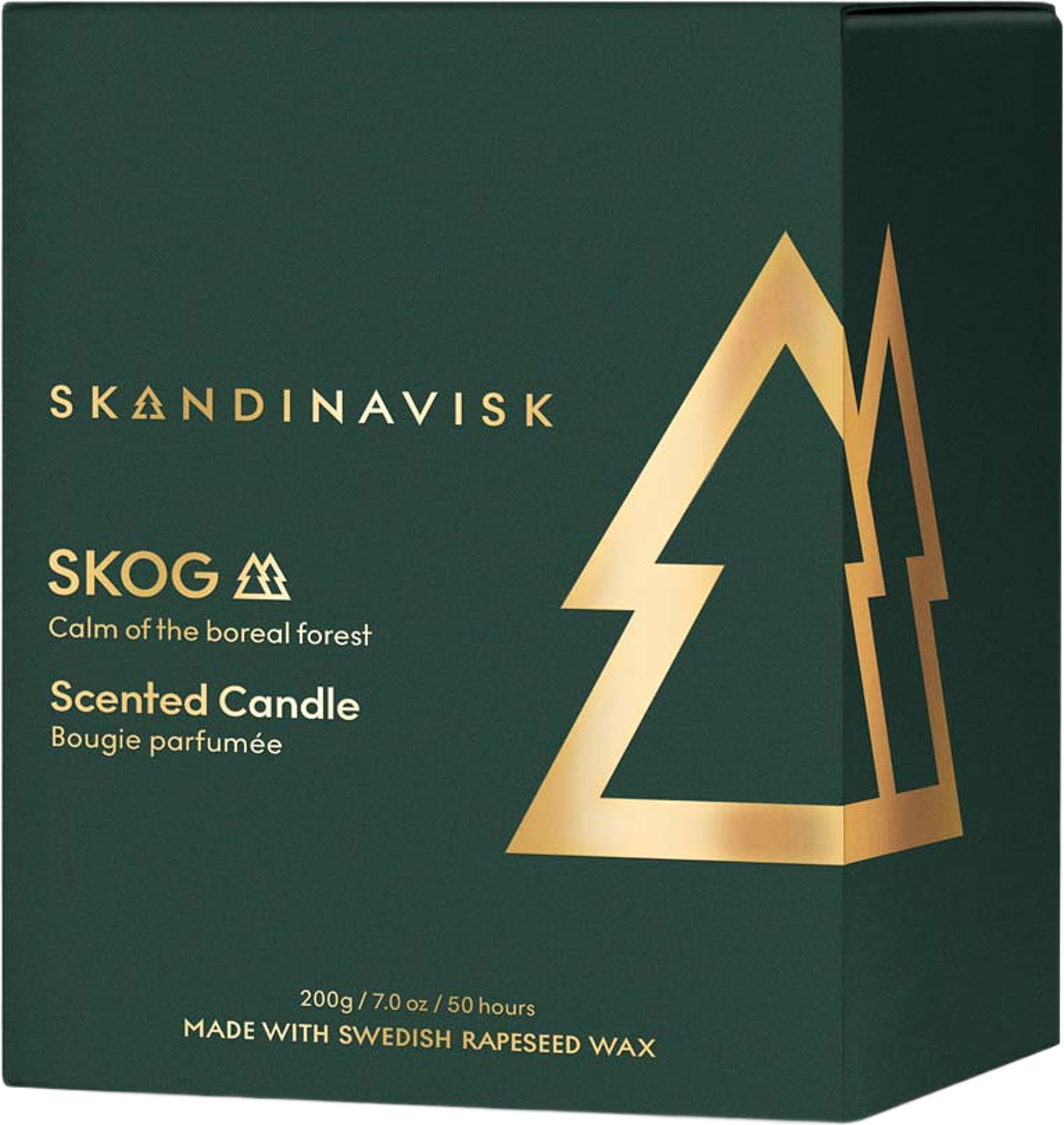SKOG Gold Symbol doftljus, från Skandinavisk. Klicka för att öppna bilden i stort format