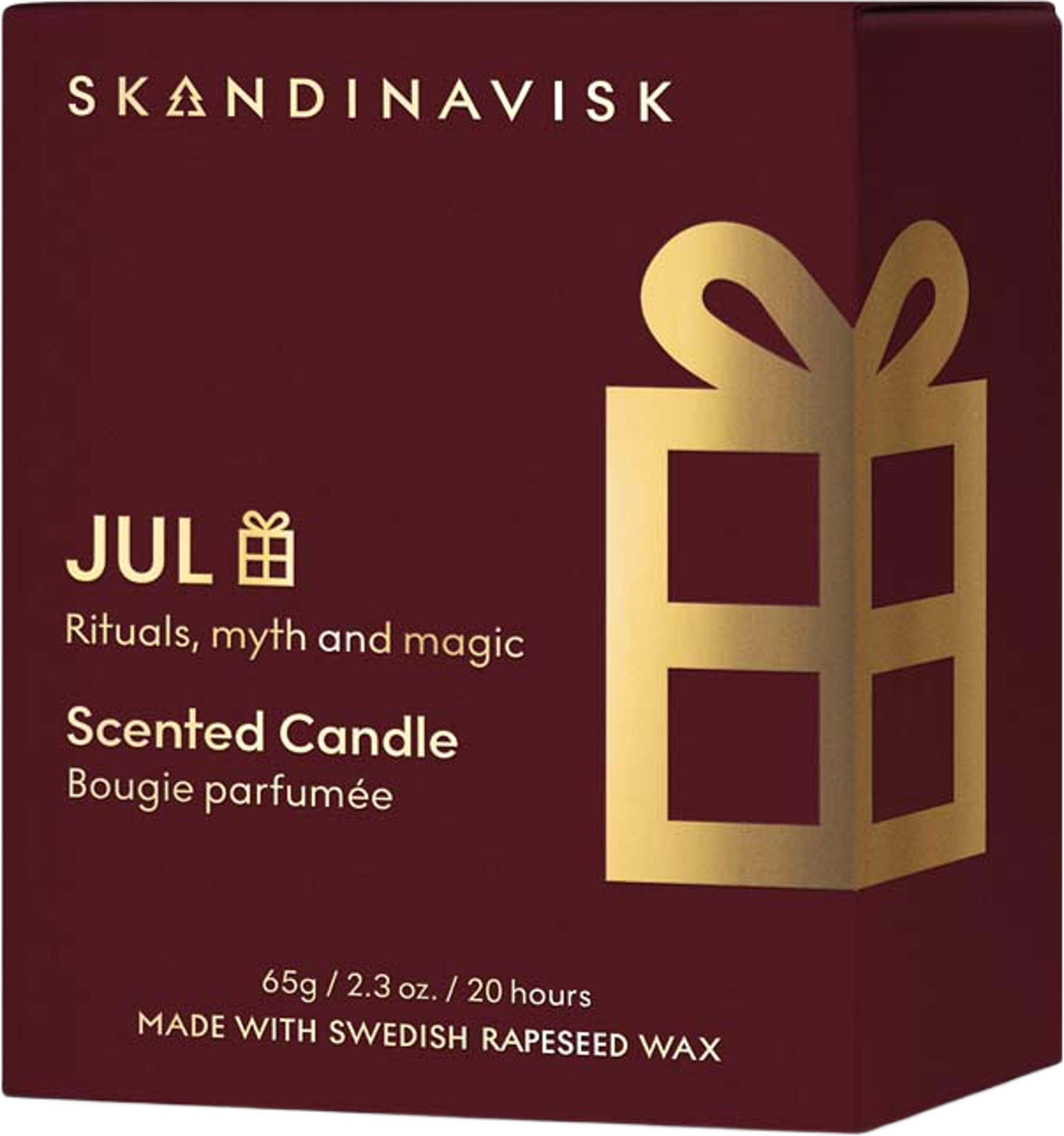 JUL Gold Symbol doftljus, från Skandinavisk. Klicka för att öppna bilden i stort format