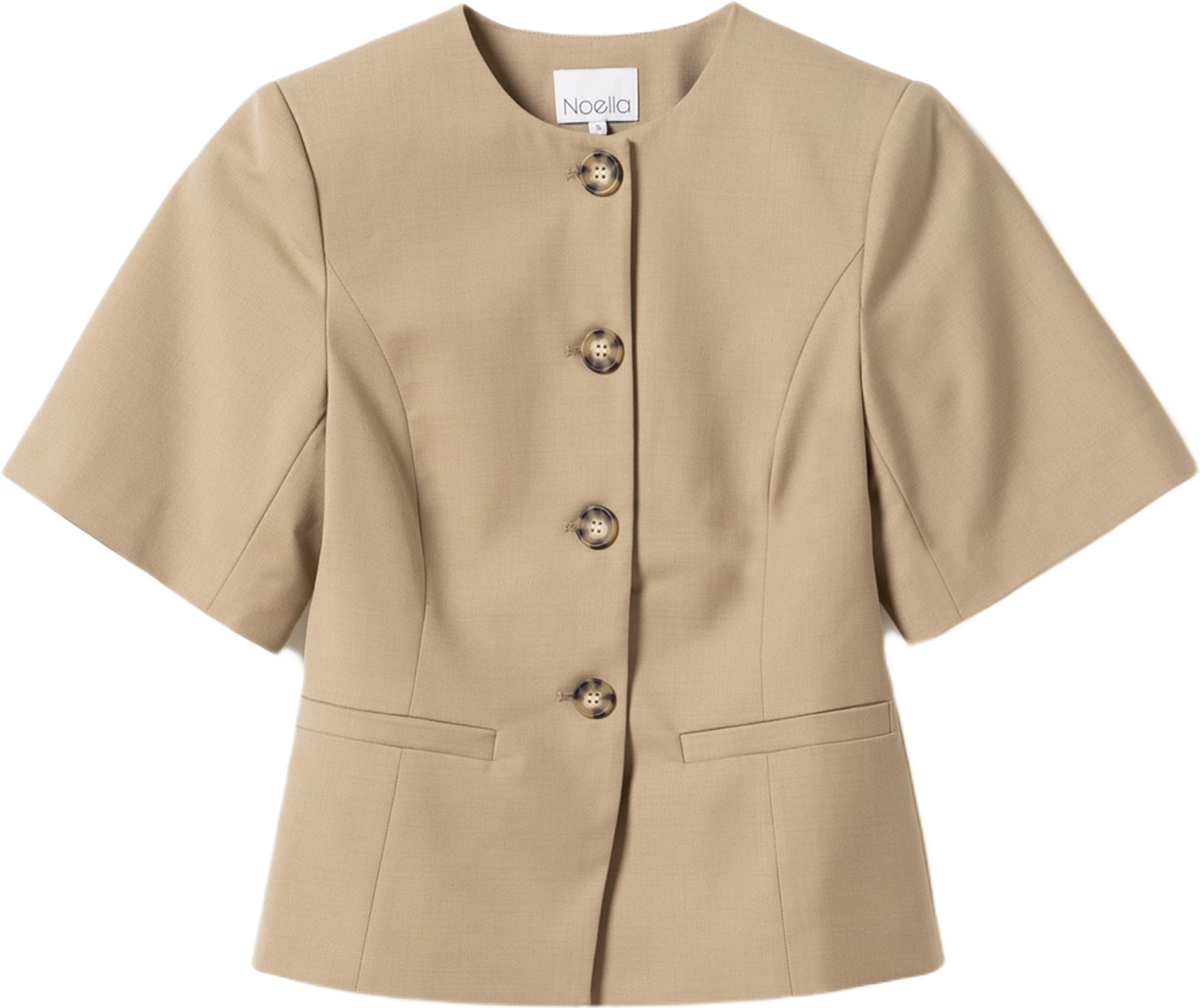 Kasaundra Blazer - Oyster