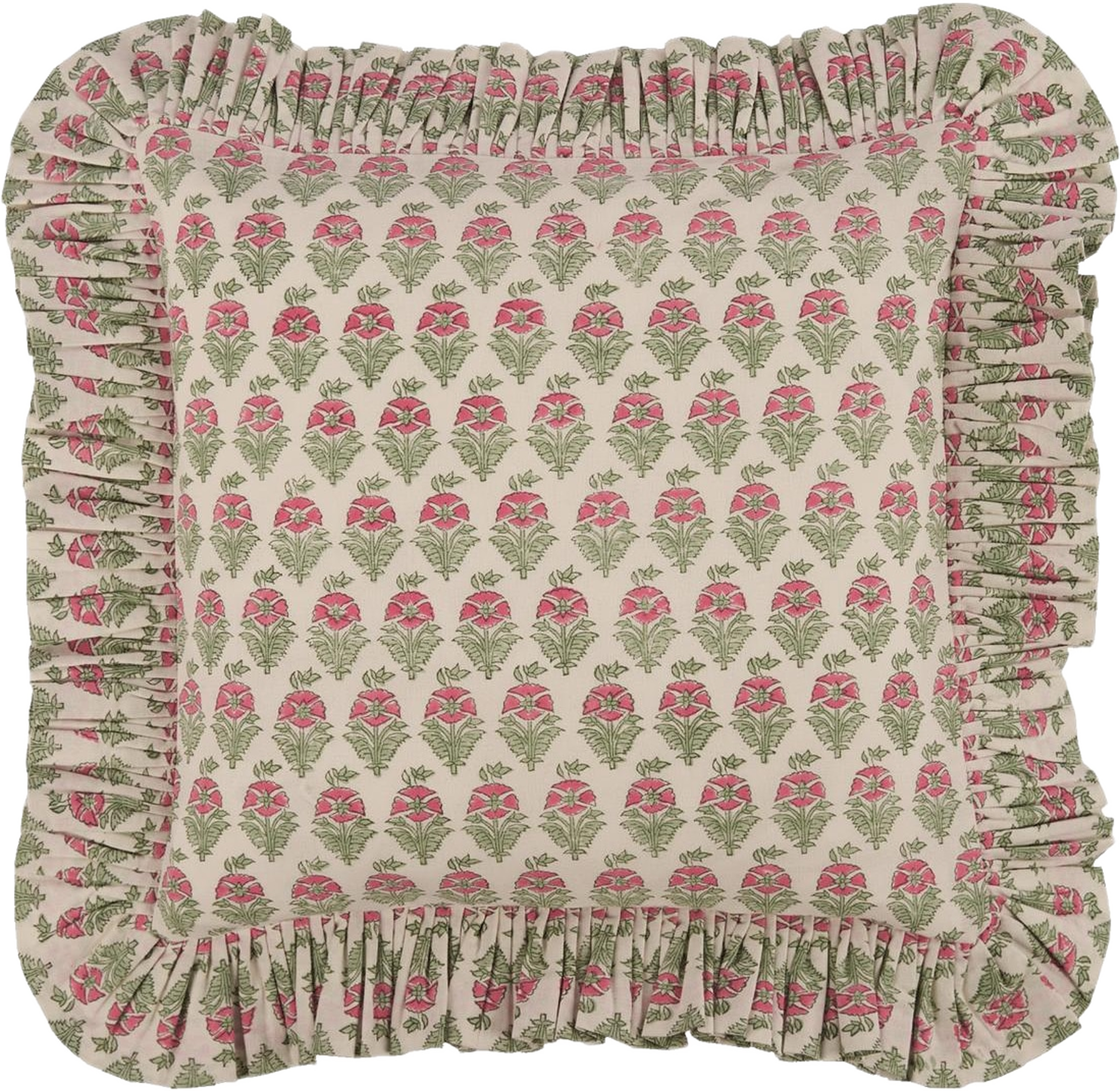 Aster Kuddfodral - 40x40 Cm, från Pick A Poppy, i färgen dark pink. Klicka för att öppna bilden i stort format