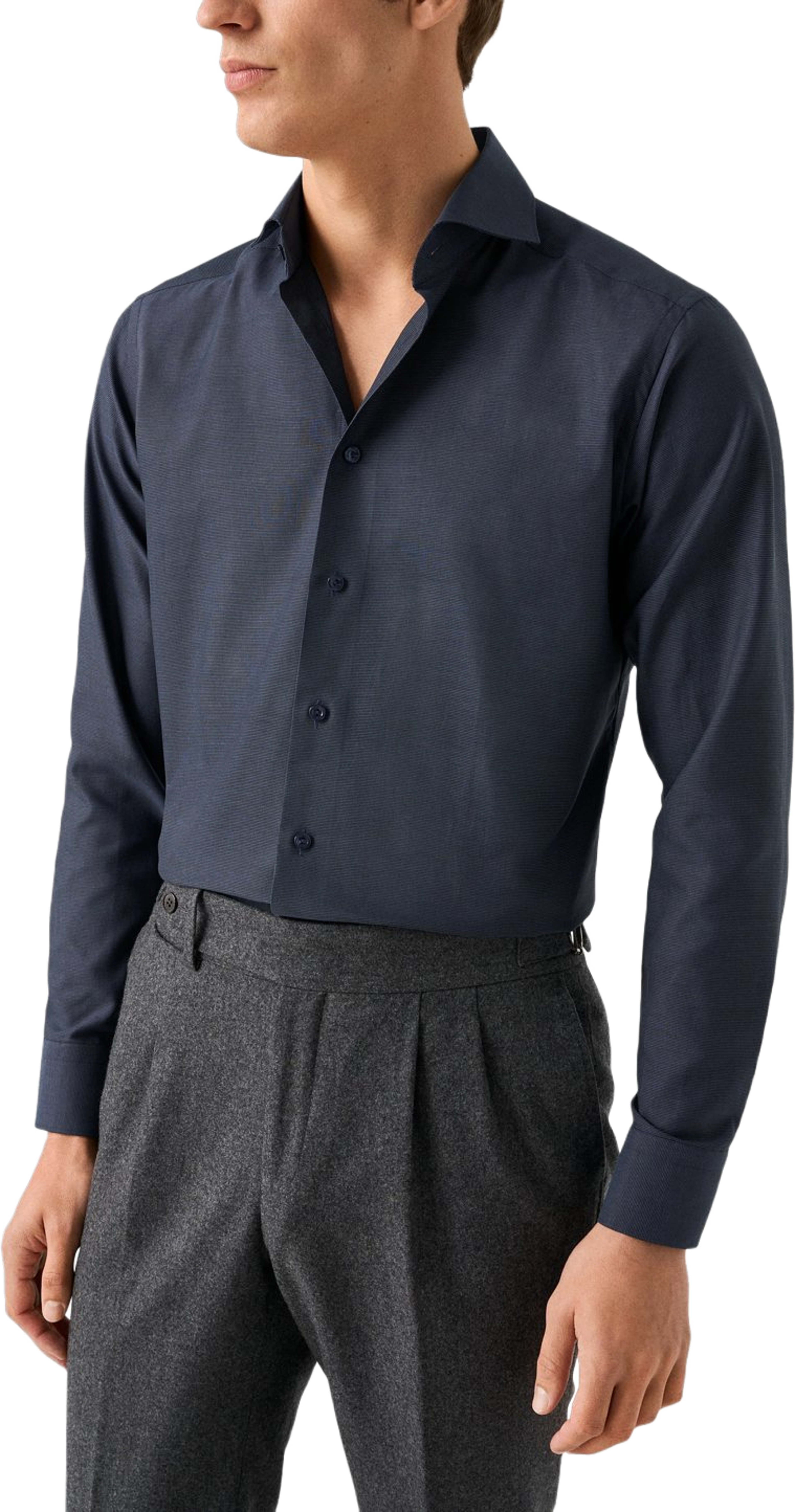 Contemporary Fit Signature Dobby-skjorta
