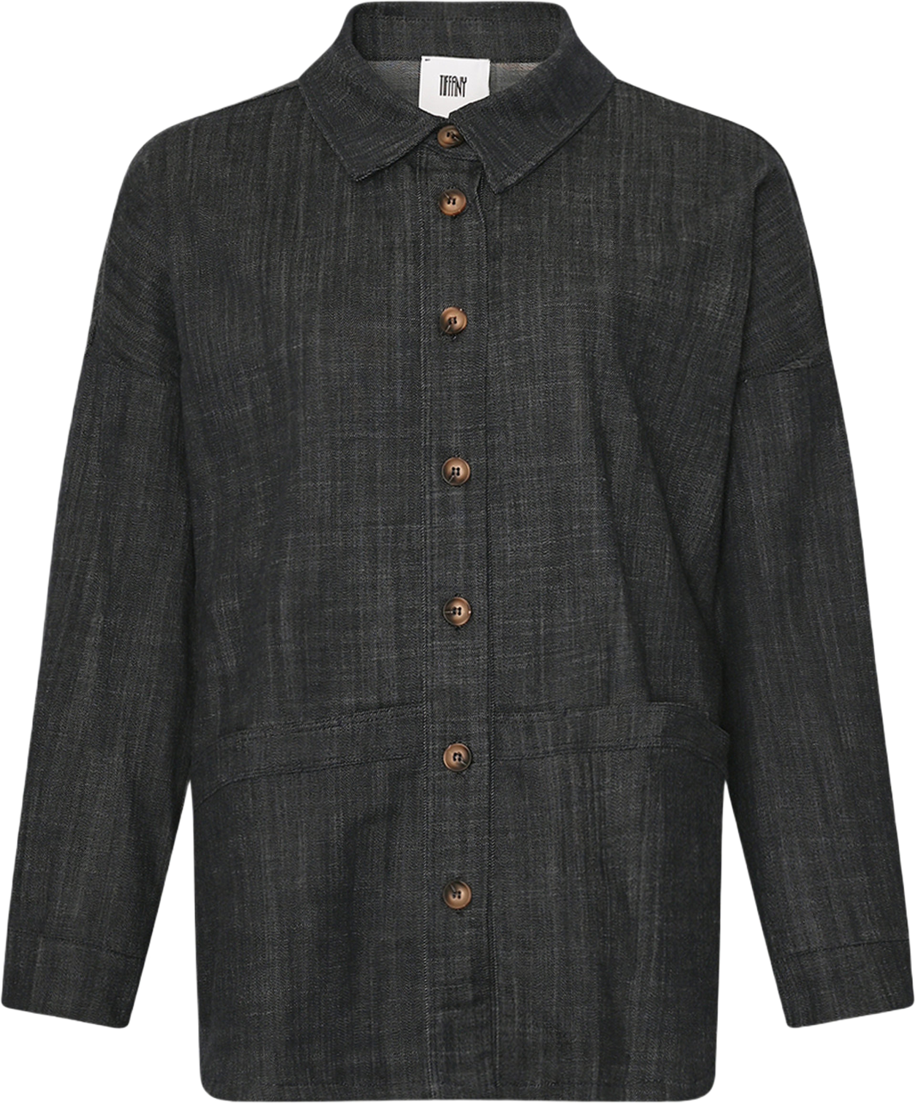 Henny, Jacket, Cotton - Blue Indigo