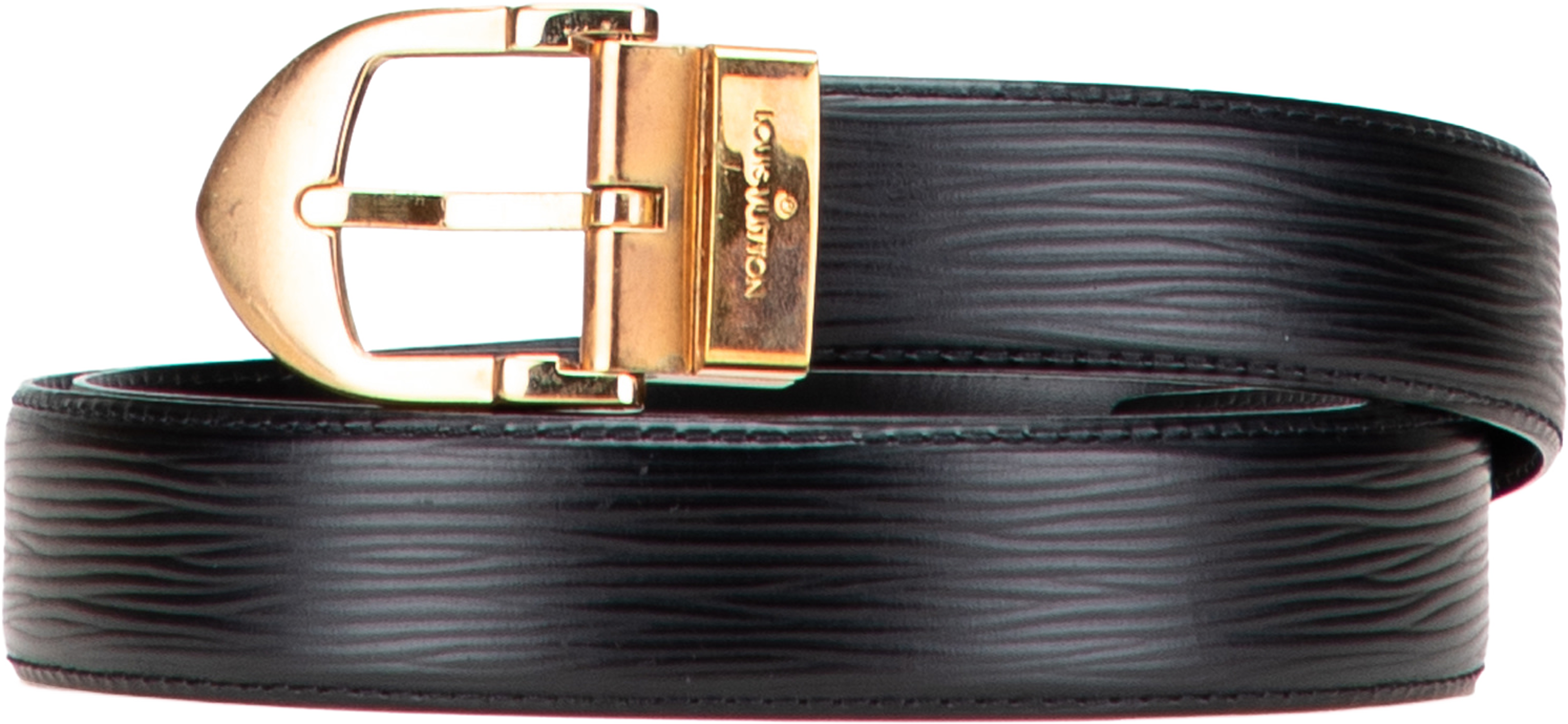 Louis Vuitton Epi Ceinture Belt, från Luxclusif, i färgen black. Klicka för att öppna bilden i stort format