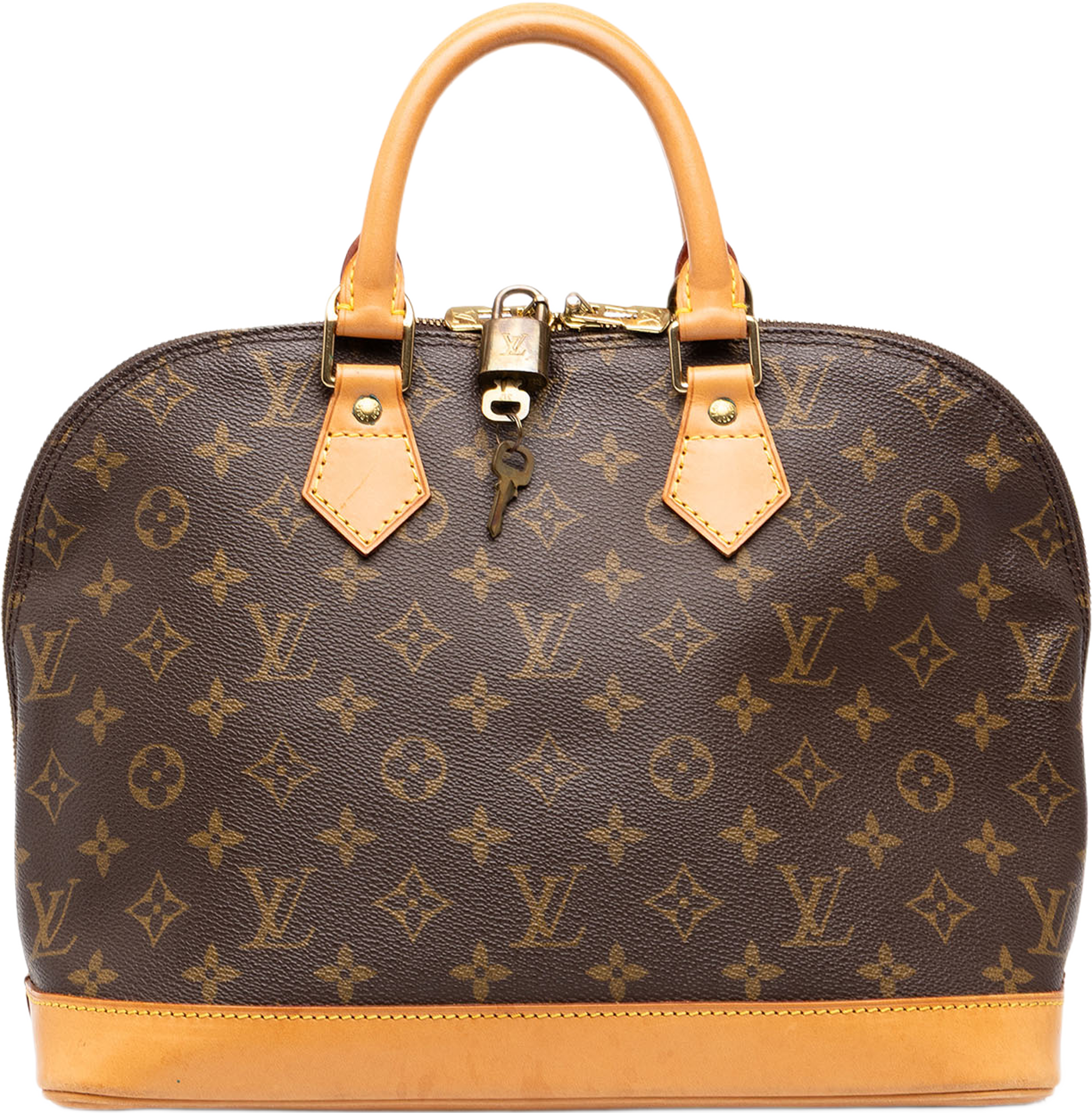 Louis Vuitton Monogram Alma Pm, från Luxclusif, i färgen brun. Klicka för att öppna bilden i stort format