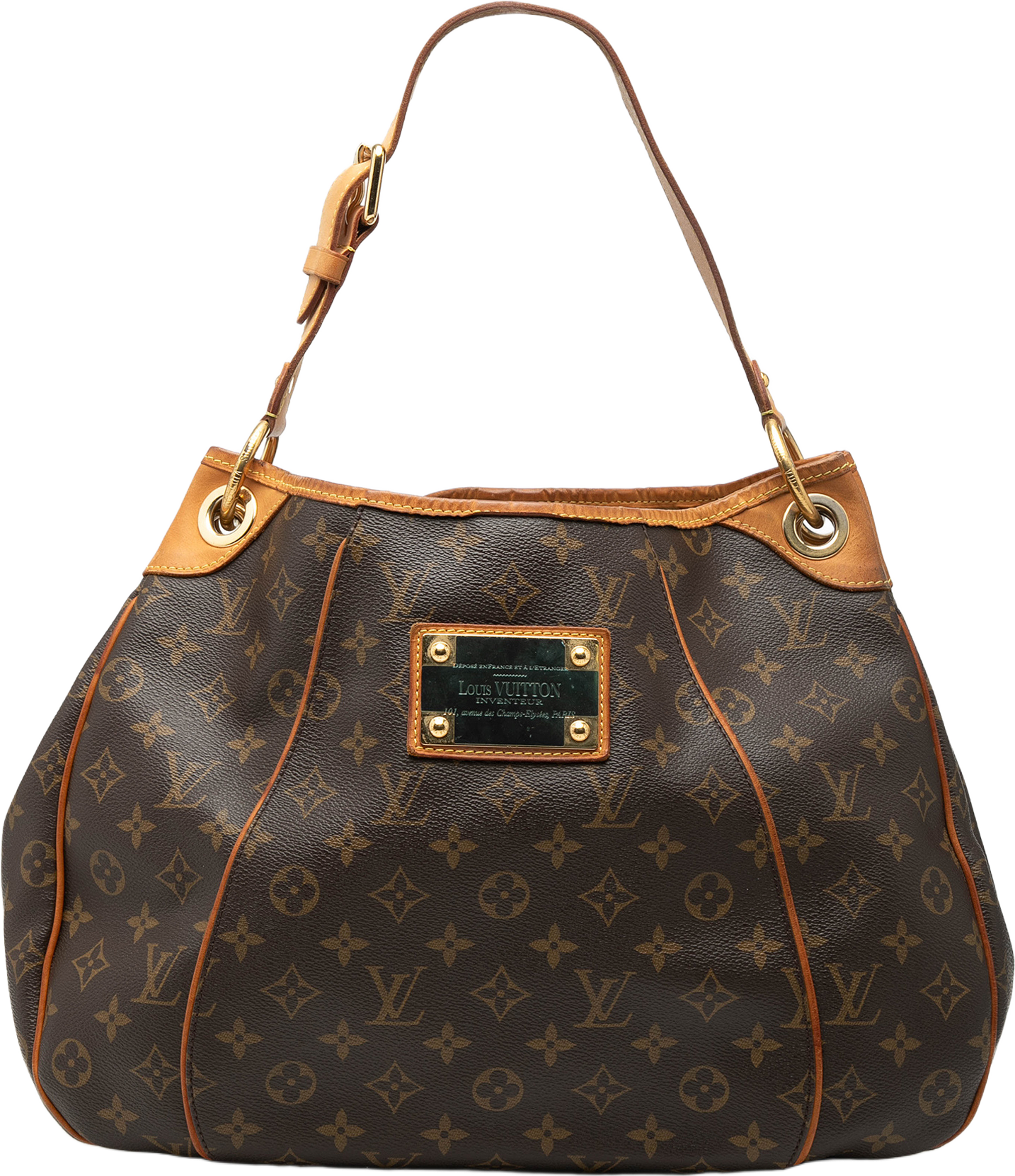 Louis Vuitton Monogram Galliera Pm, från Luxclusif, i färgen brown. Klicka för att öppna bilden i stort format