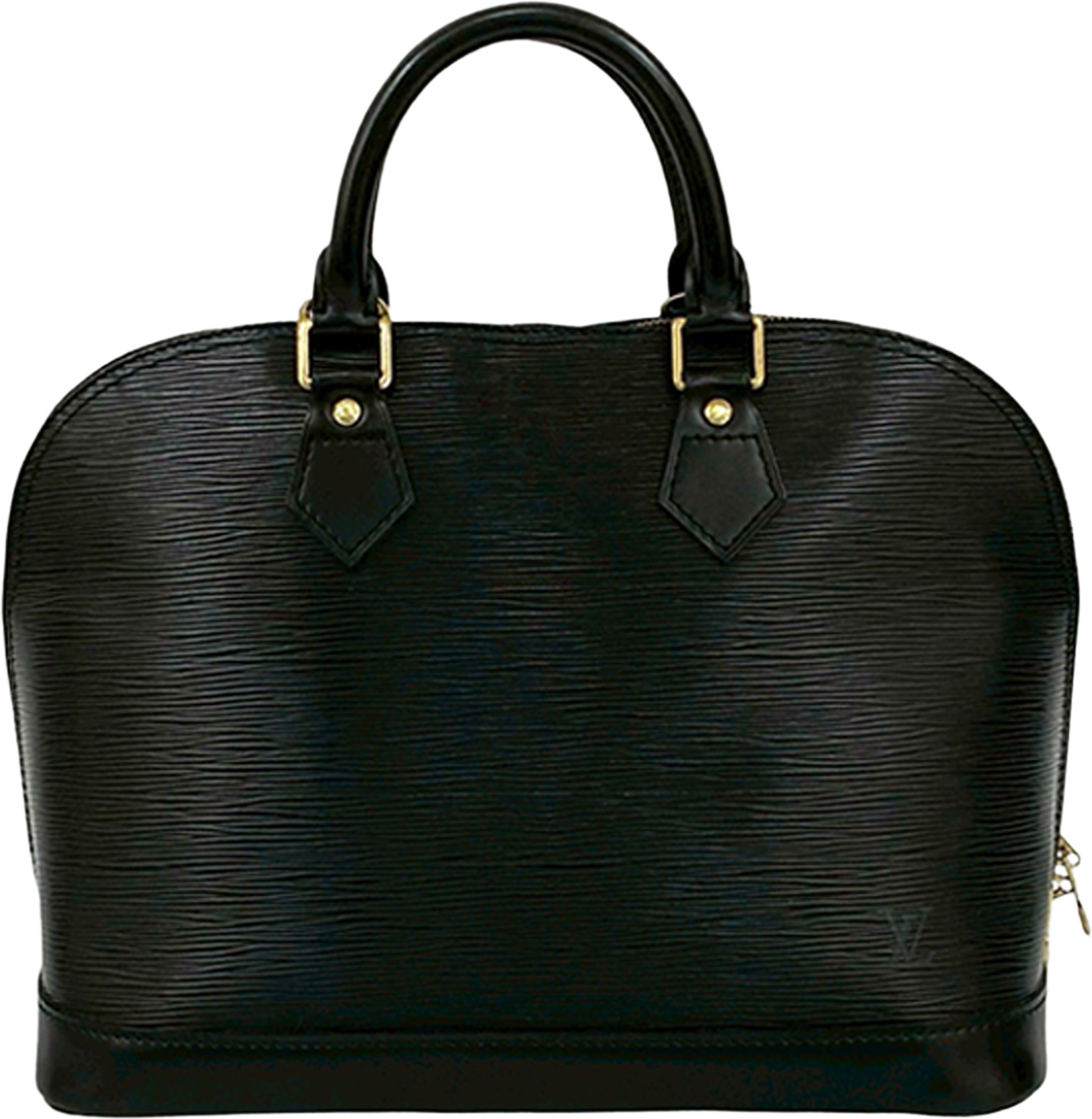 Louis Vuitton Epi Alma Pm, från Luxclusif, i färgen black. Klicka för att öppna bilden i stort format