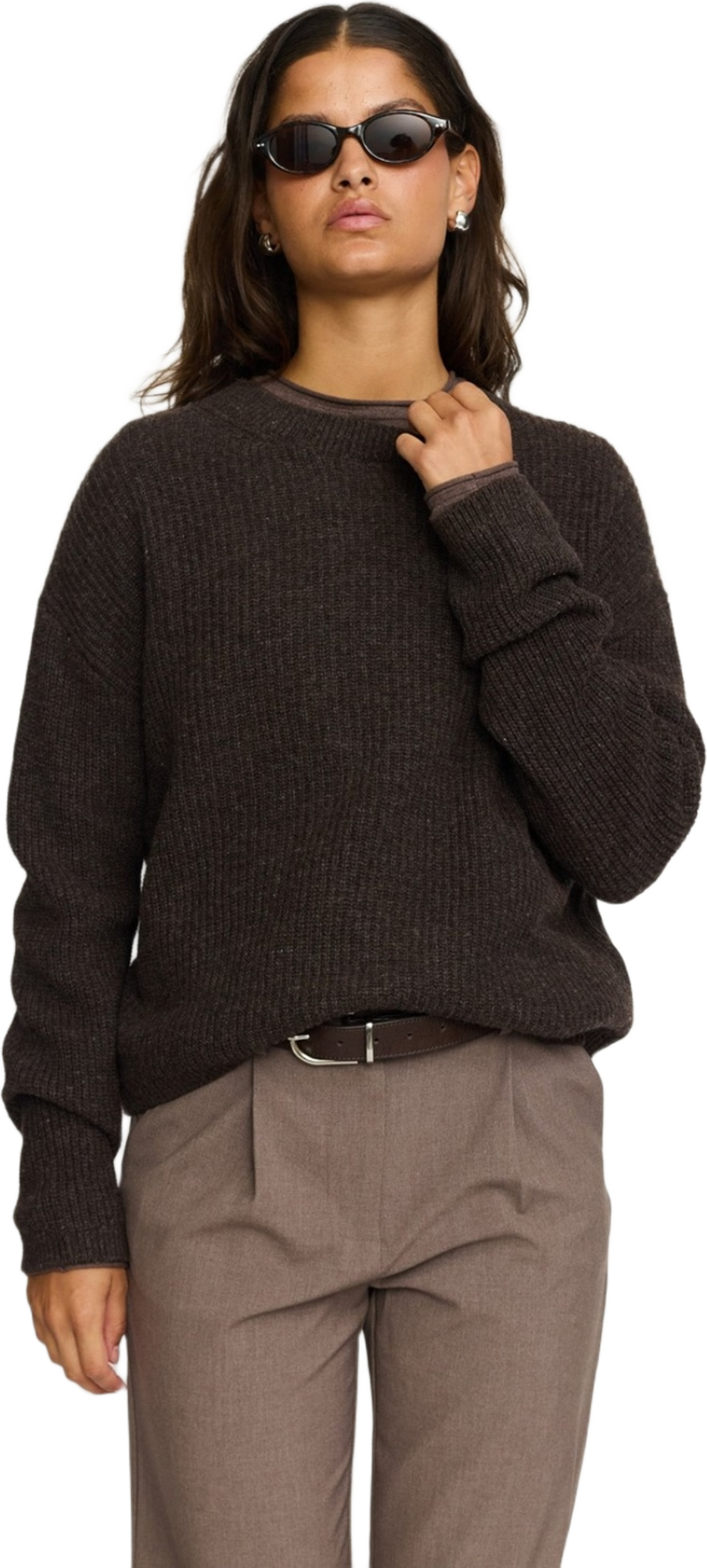 Srwest Knit - Coffee Quartz Melange