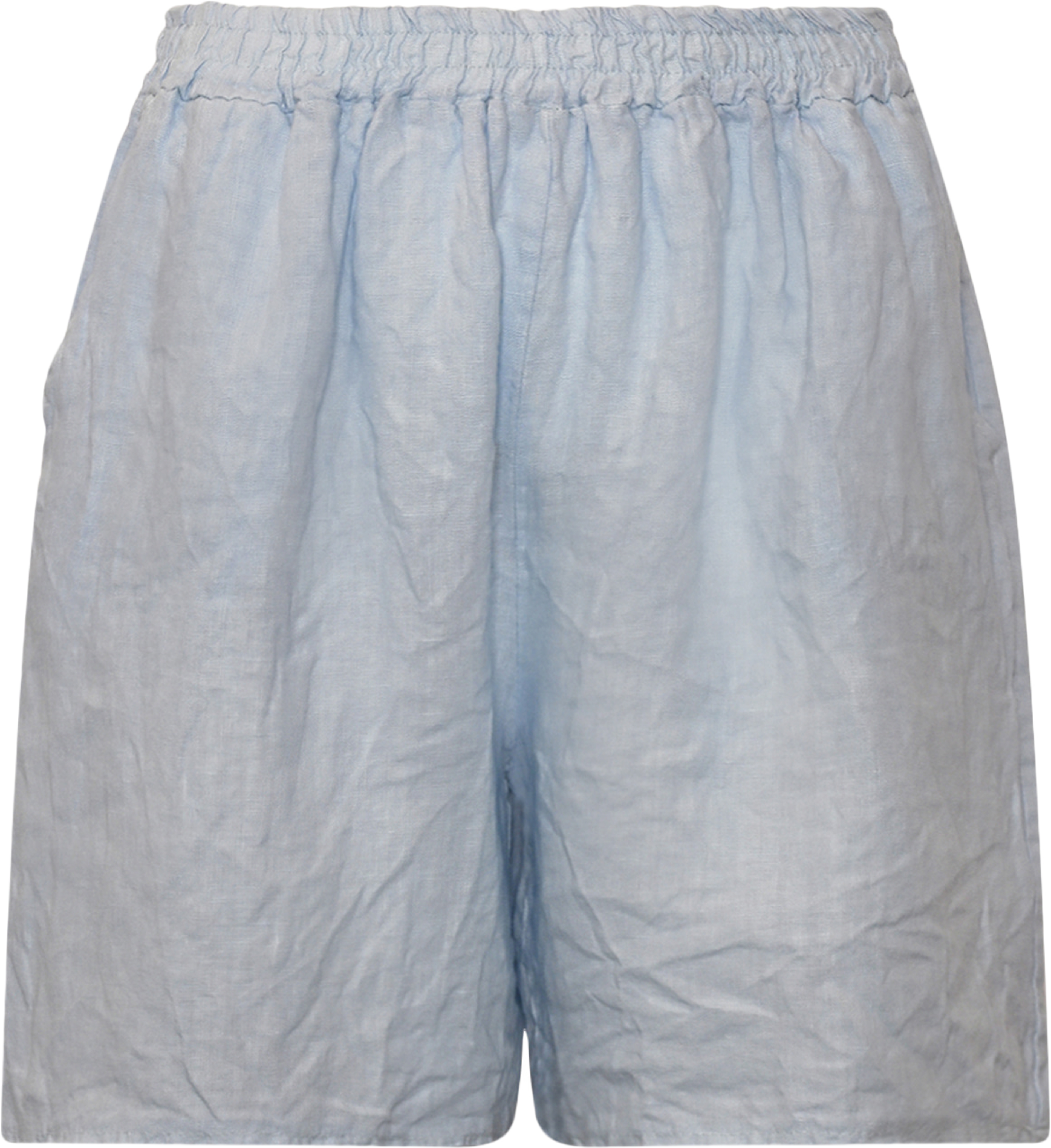 Tracy, Shorts, Linen - Light Blue