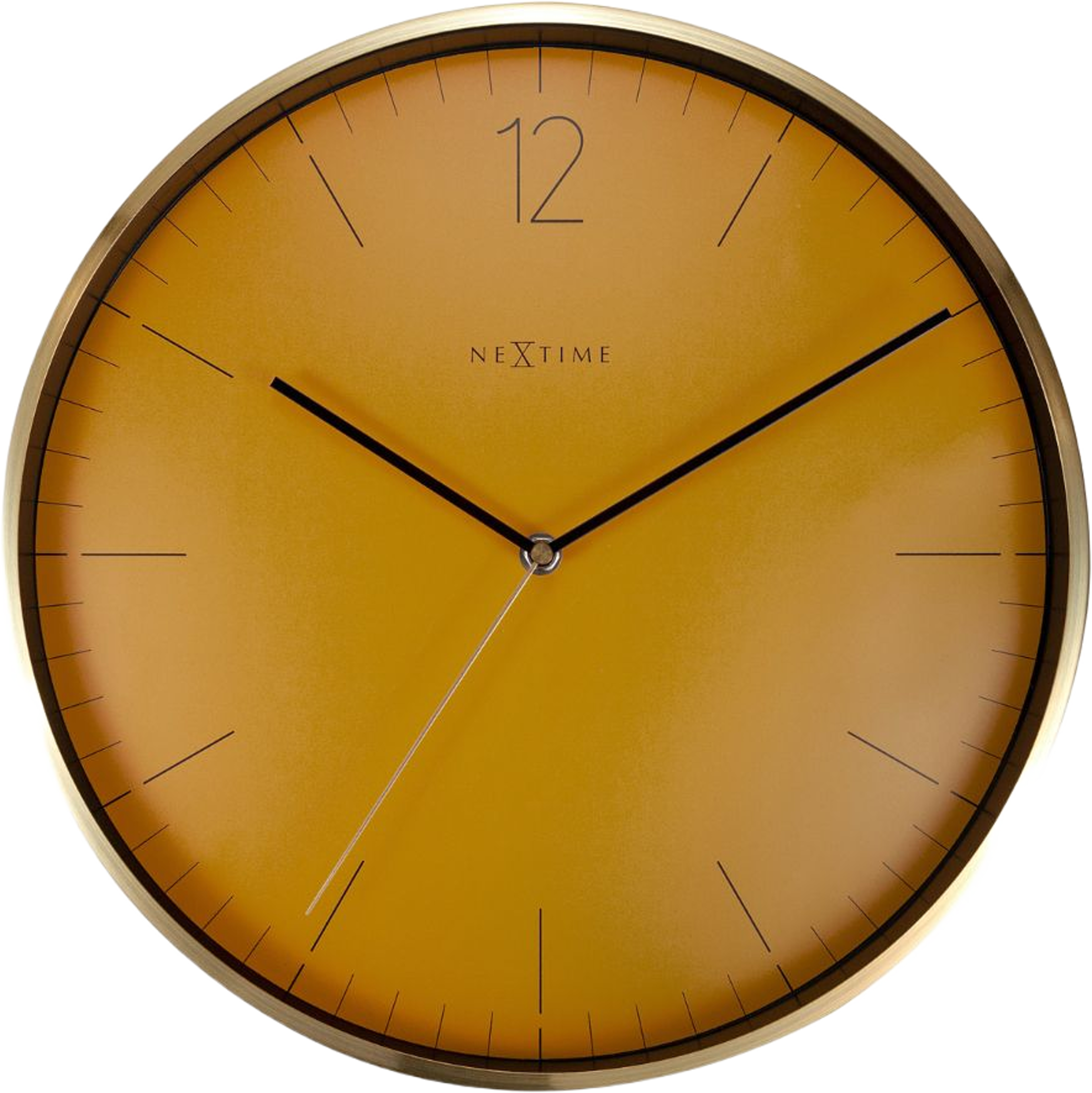 Väggklocka Essential Gold ø34cm