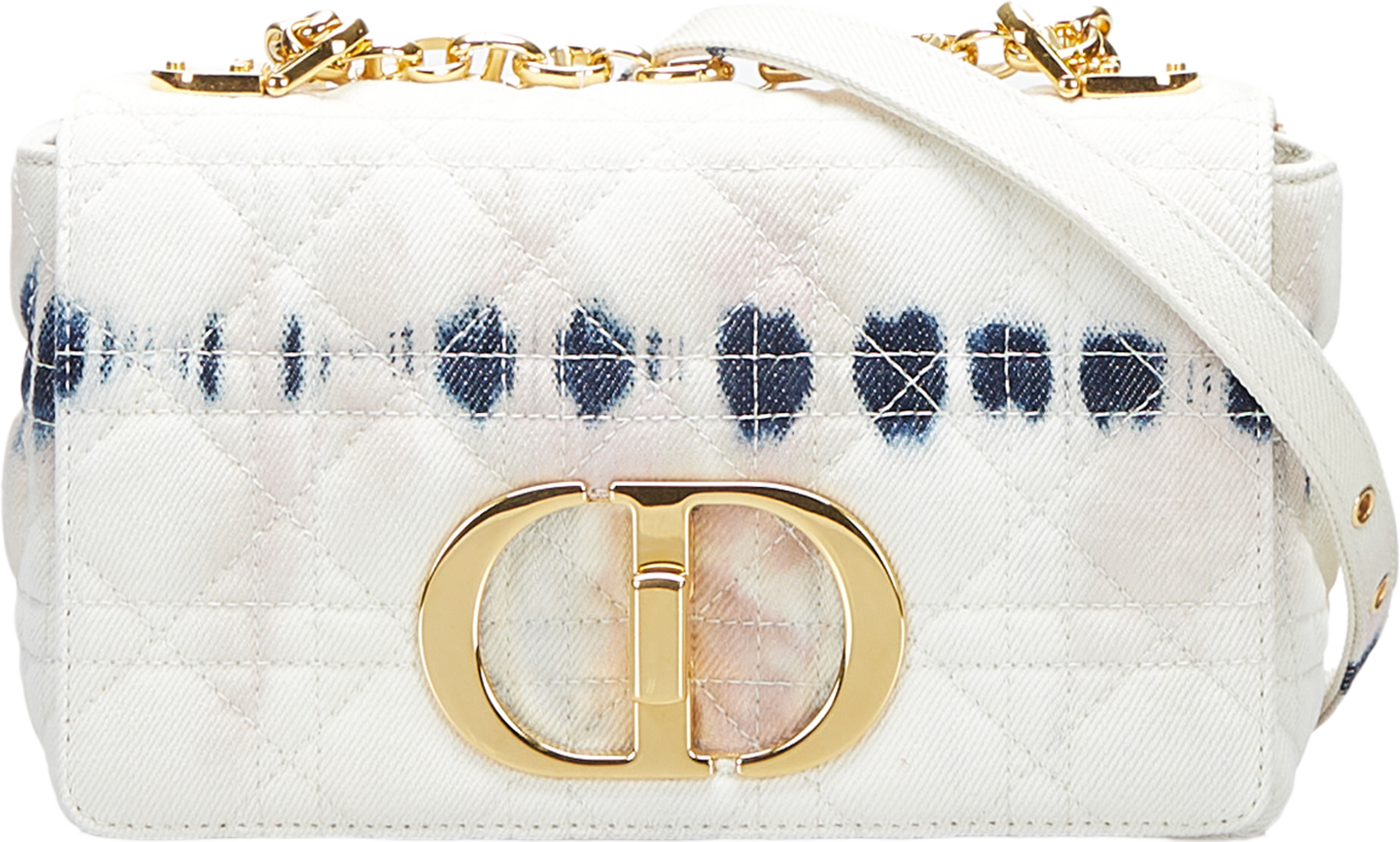 Dior Small Tie Dye Denim Caro