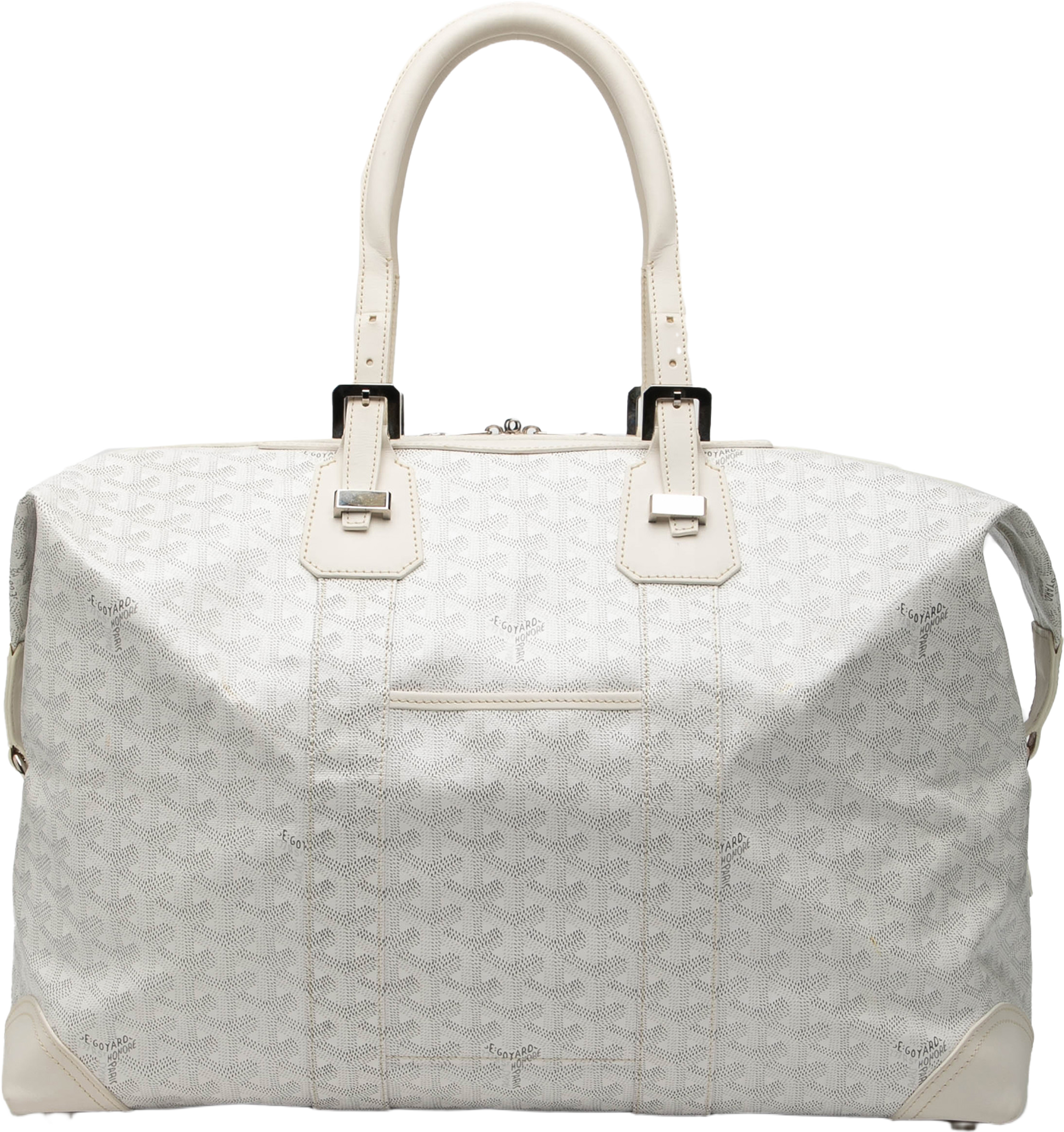 Goyard Goyardine Boeing 45, från Luxclusif, i färgen white. Klicka för att öppna bilden i stort format
