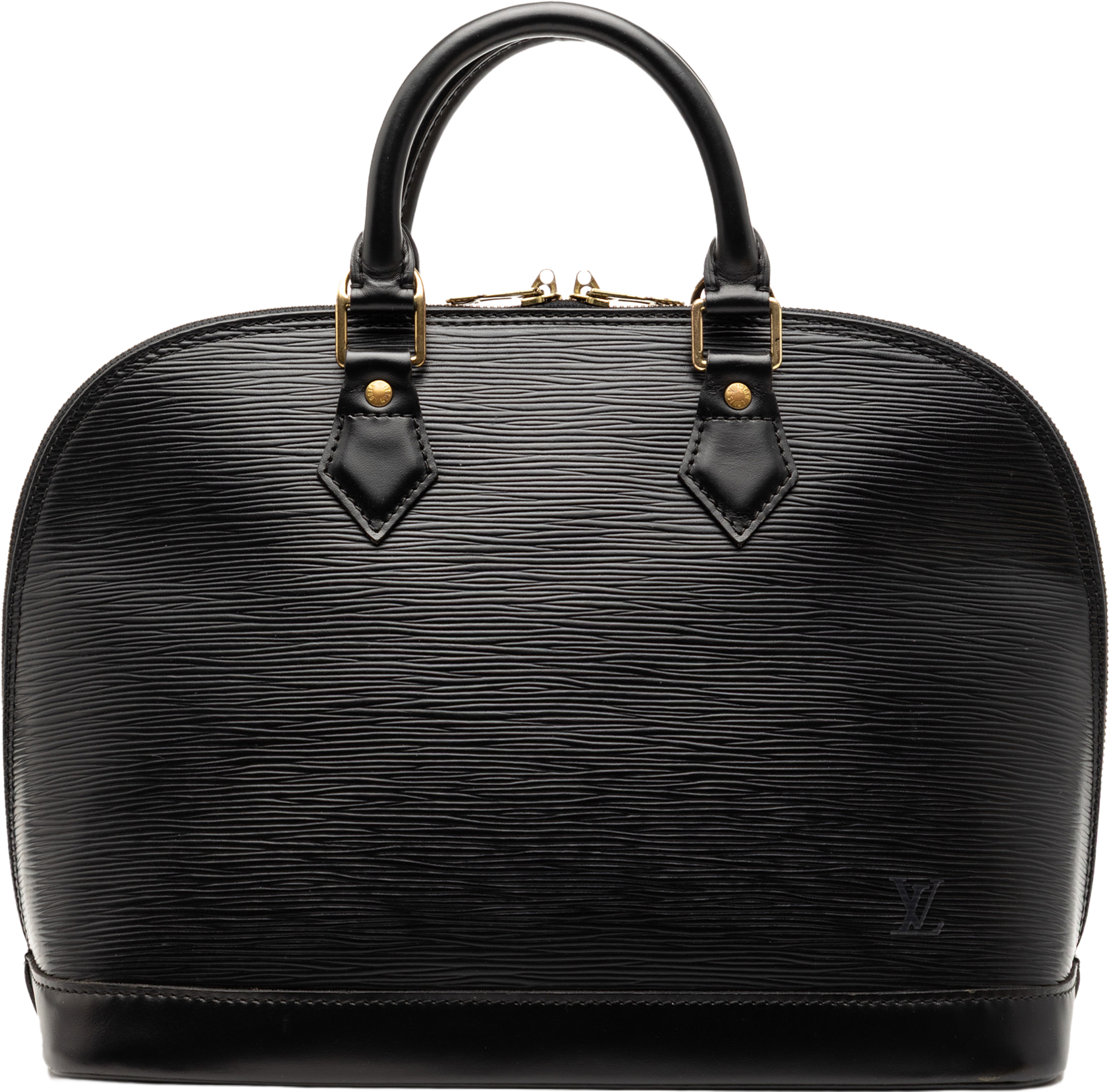 Louis Vuitton Epi Alma Pm, från Luxclusif, i färgen black. Klicka för att öppna bilden i stort format