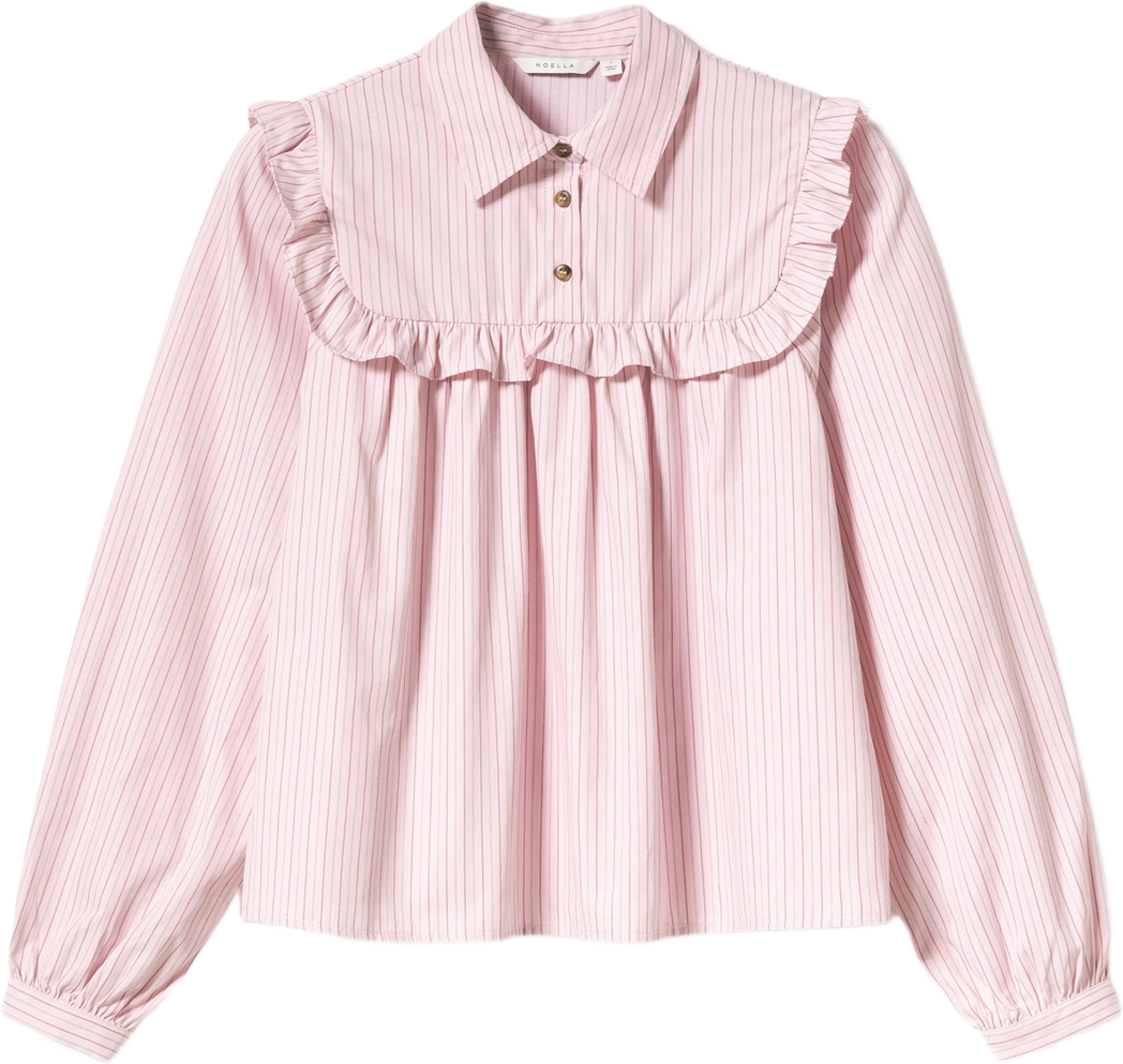N-mikayla Blouse - Donnie Blush Stripe, från Noella, i färgen donnie blush stripe. Klicka för att öppna bilden i stort format