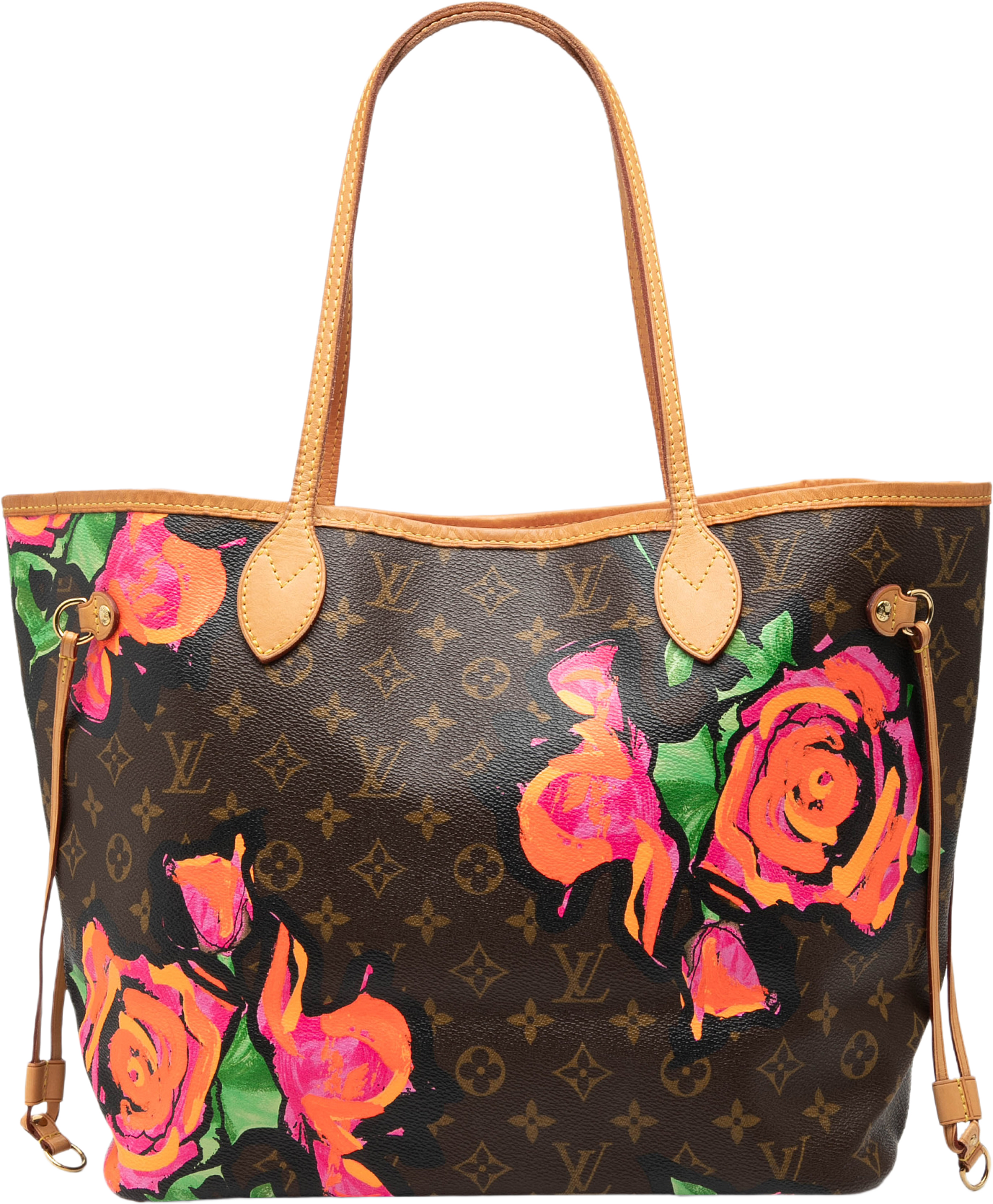 Louis Vuitton Monogram Roses Neverfull Mm, från Luxclusif, i färgen brown. Klicka för att öppna bilden i stort format