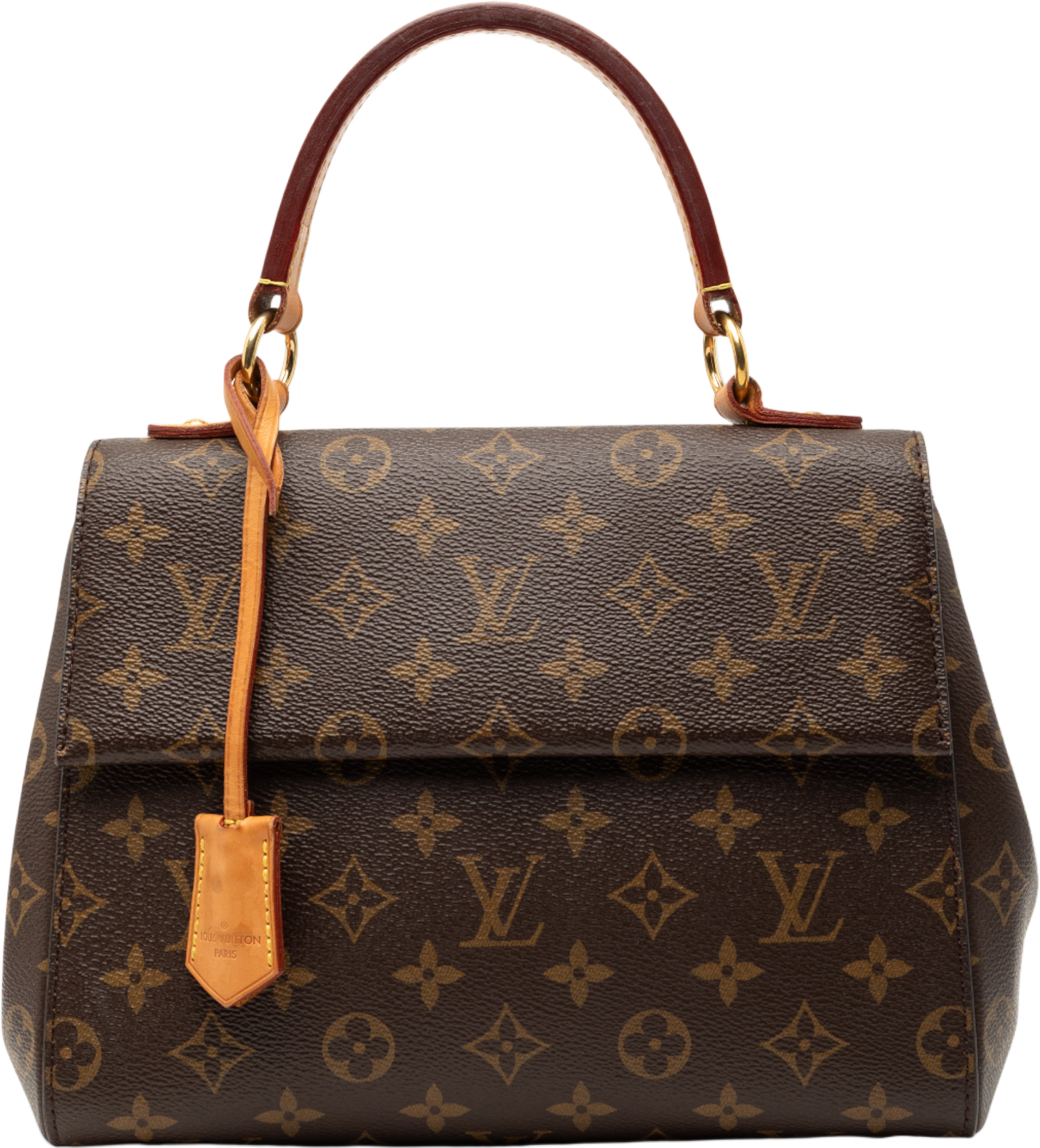 Louis Vuitton Monogram Cluny Bb, från Luxclusif, i färgen brown. Klicka för att öppna bilden i stort format
