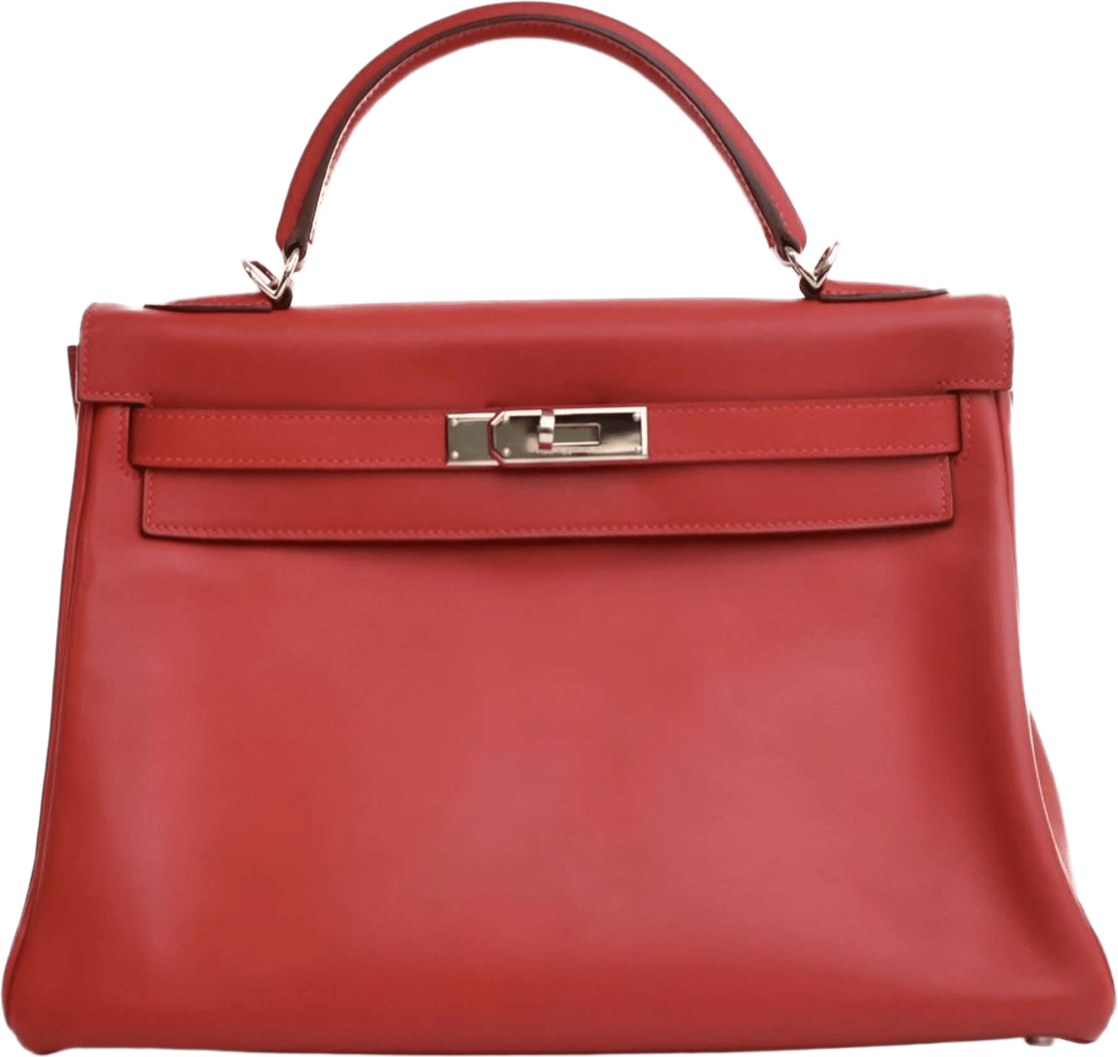 Hermès Swift Kelly Ii Retourne 32, från Luxclusif, i färgen red. Klicka för att öppna bilden i stort format