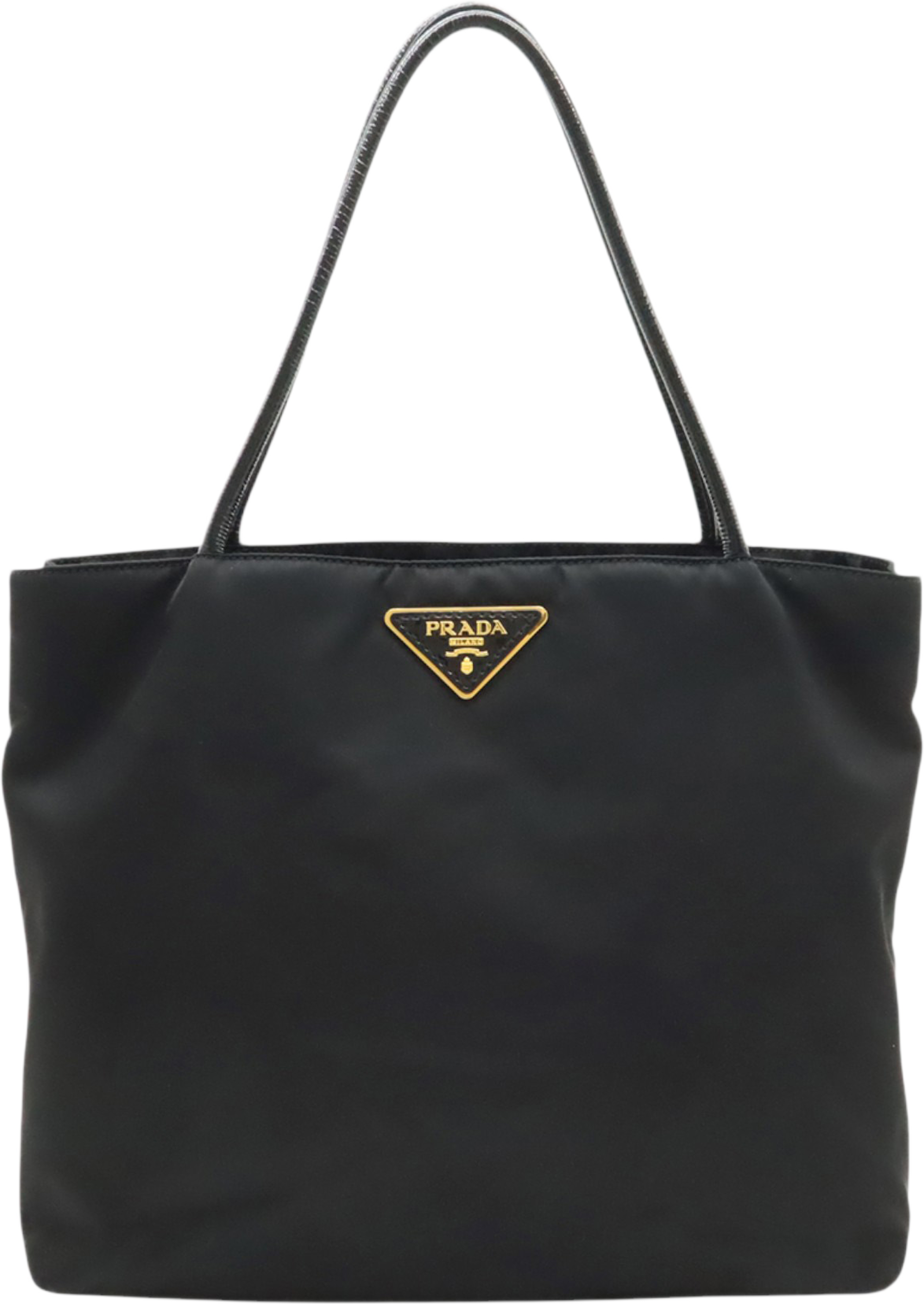 Prada Tessuto Tote, från Luxclusif, i färgen svart. Klicka för att öppna bilden i stort format