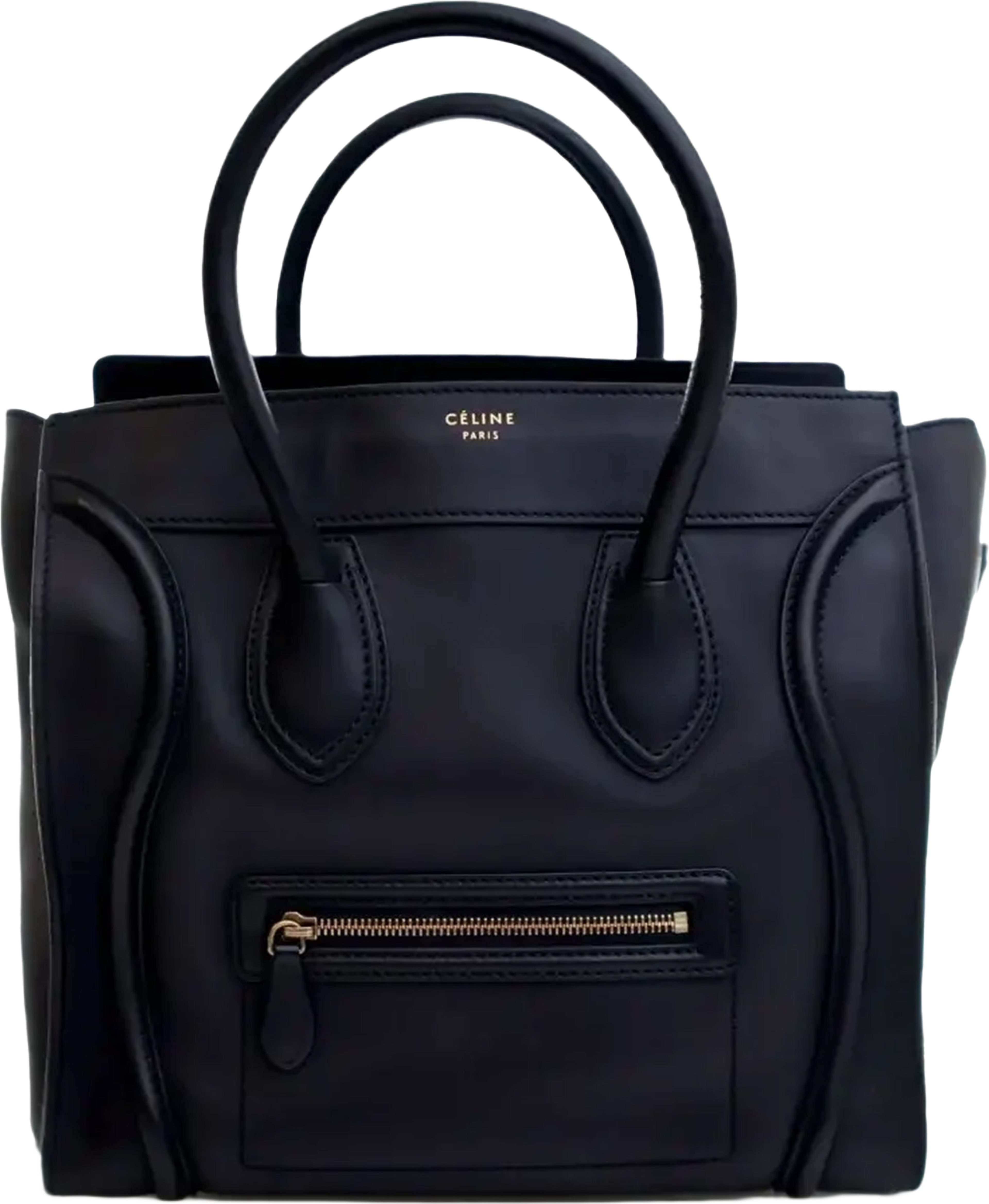 Celine Mini Calfskin Luggage Tote