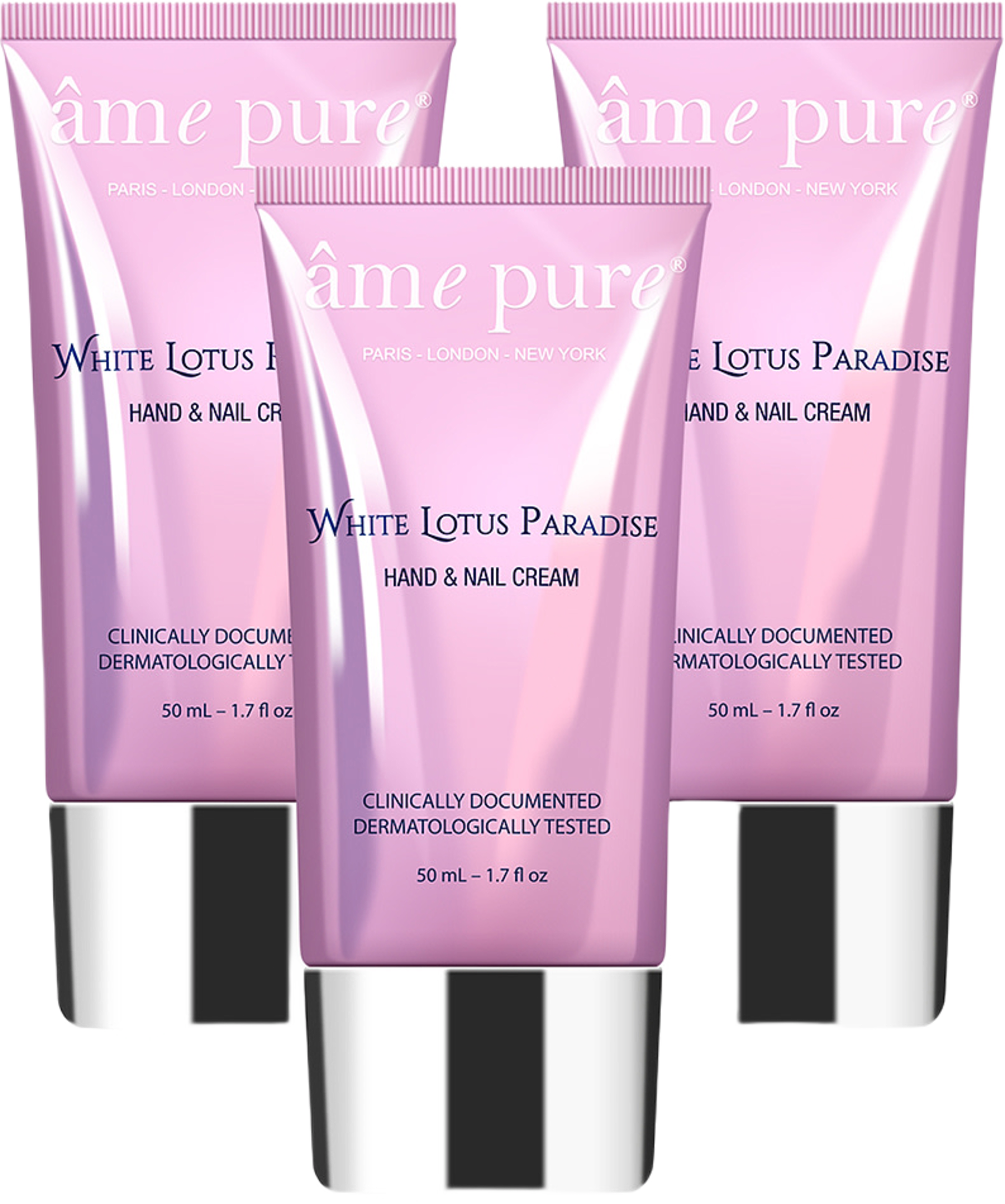 3 St. White Lotus Paradise™ Handkräm