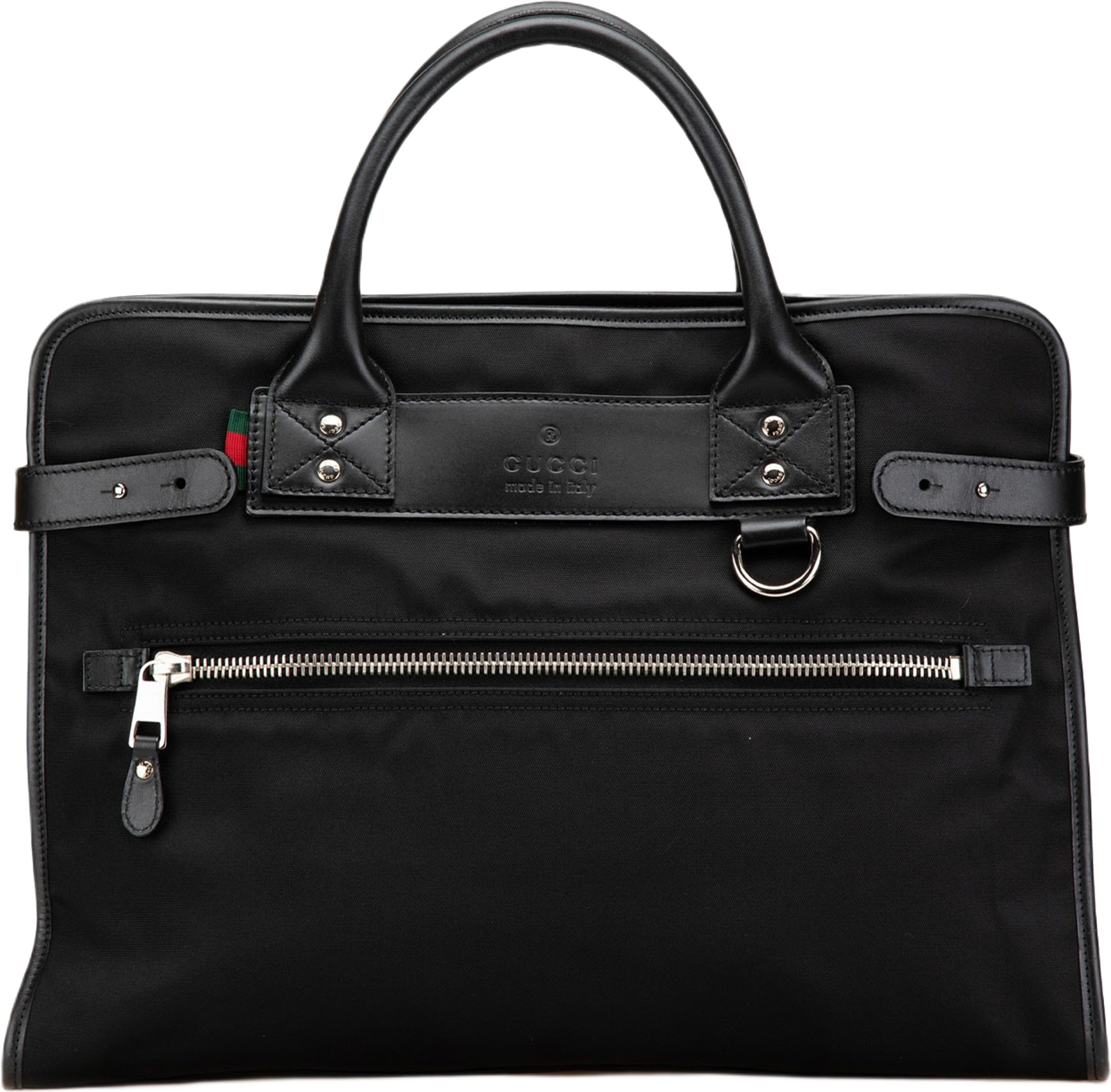 Gucci Web Nylon Business Bag