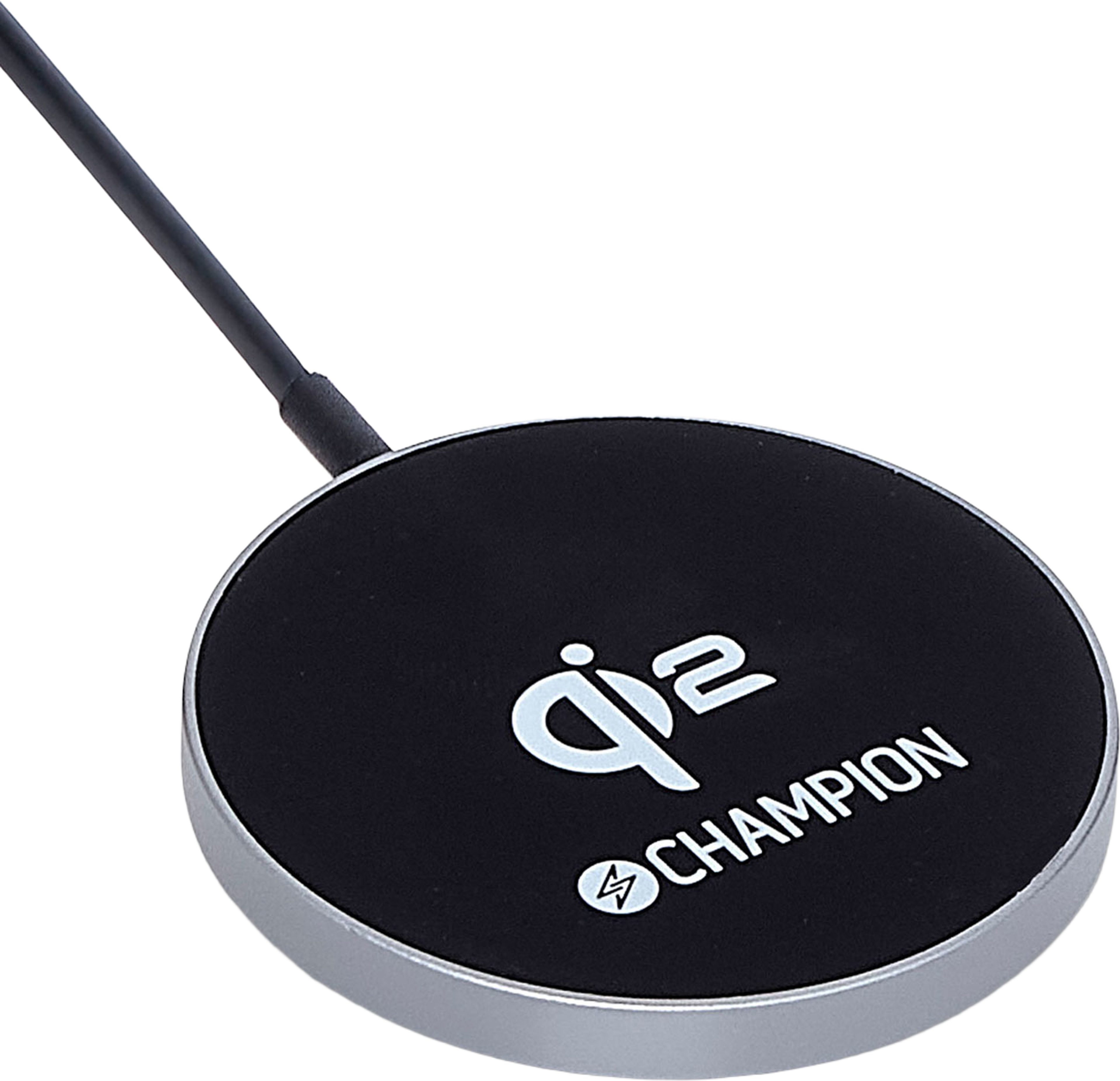 Trådlös Laddare Qi2 15w, från Champion Nordic, i färgen svart. Klicka för att öppna bilden i stort format