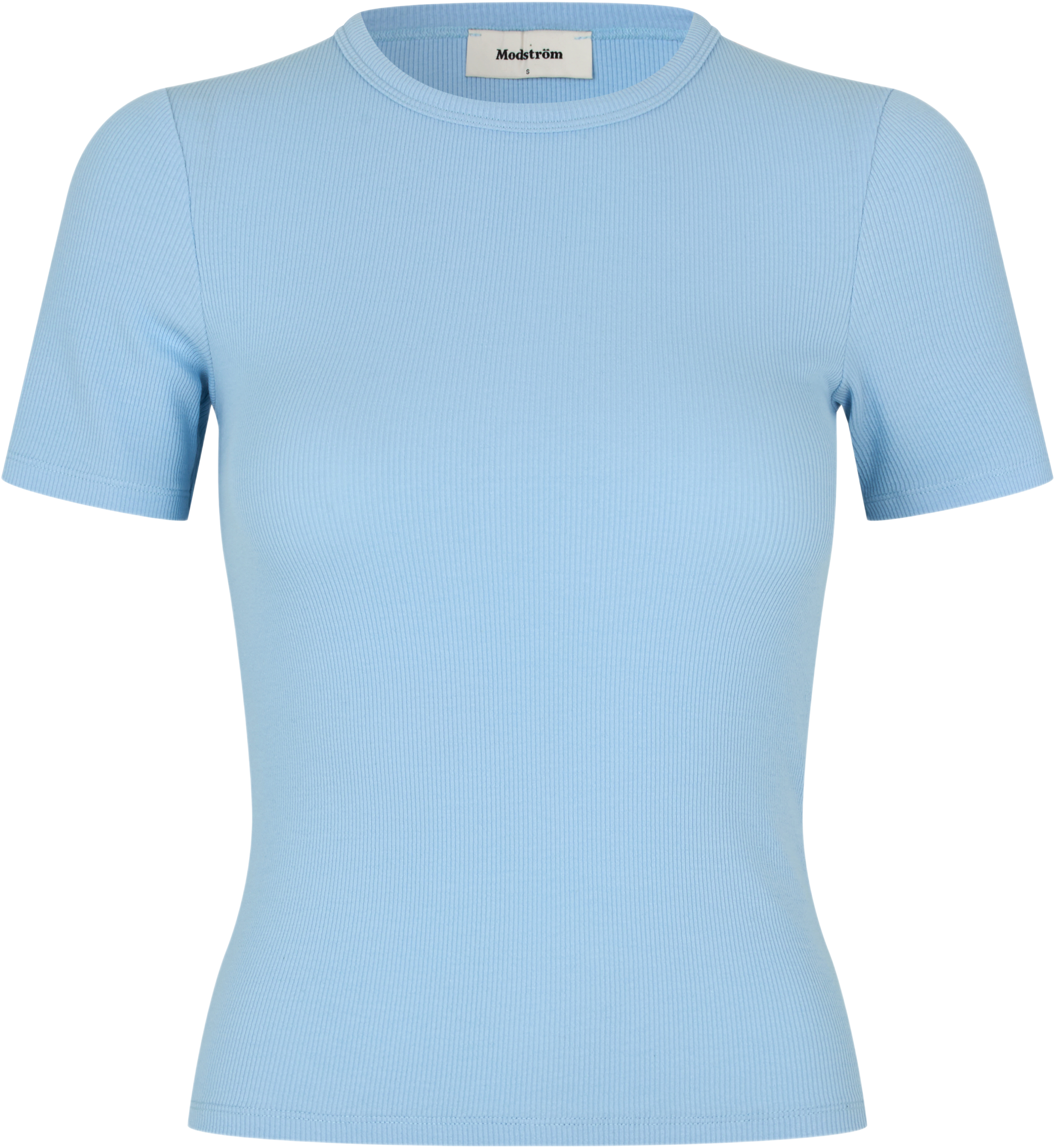 Igormd Short T-shirt, från Modström, i färgen powder blue. Klicka för att öppna bilden i stort format