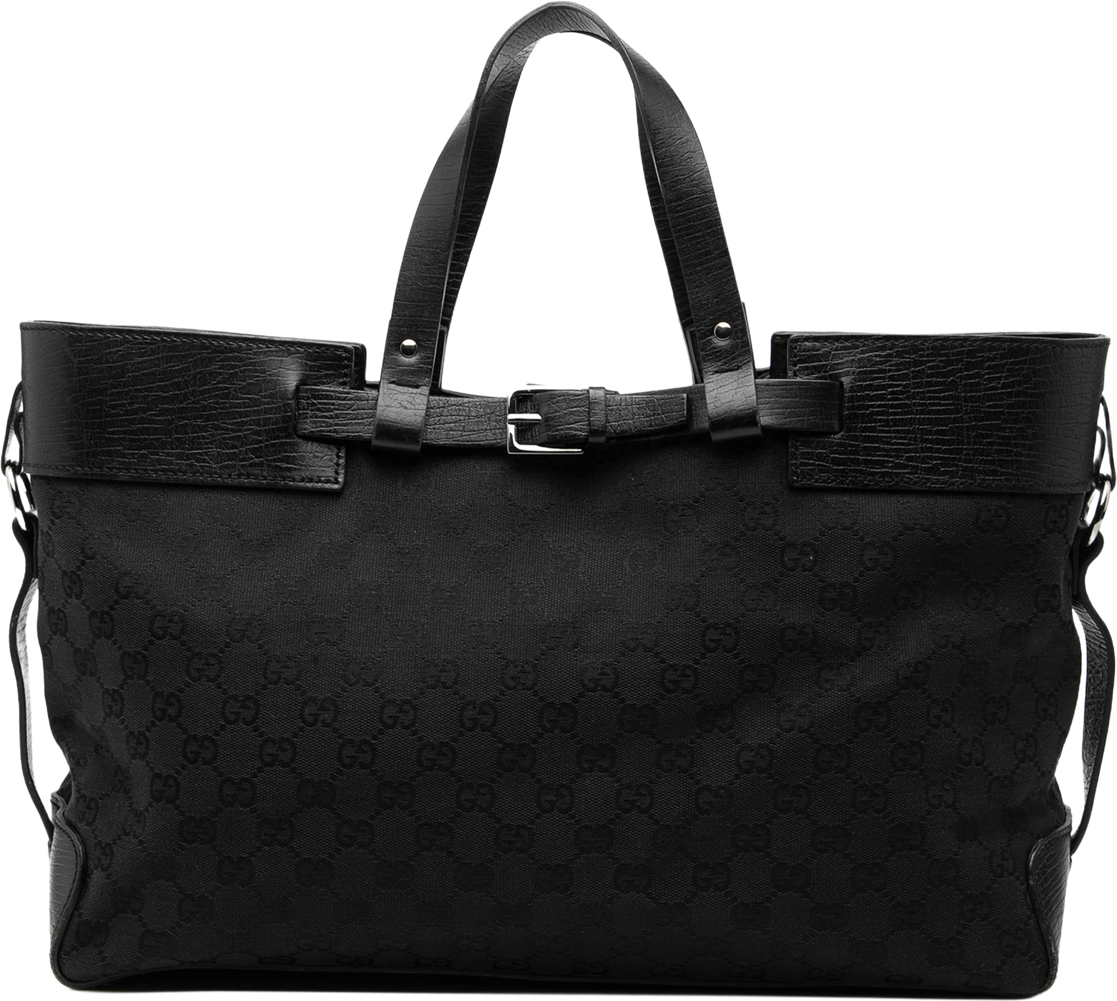 Gucci Gg Canvas Tote, från Luxclusif, i färgen black. Klicka för att öppna bilden i stort format