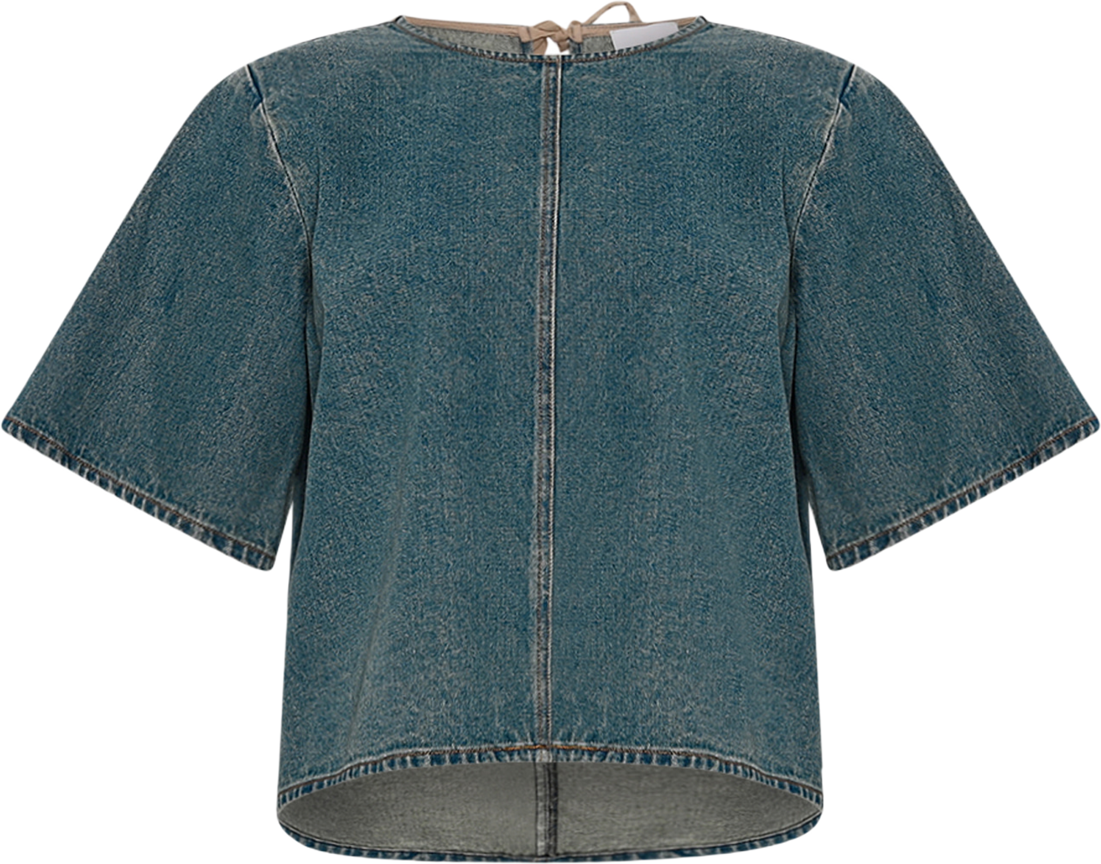 Kameko Blouse - Vintage Blue Wash
