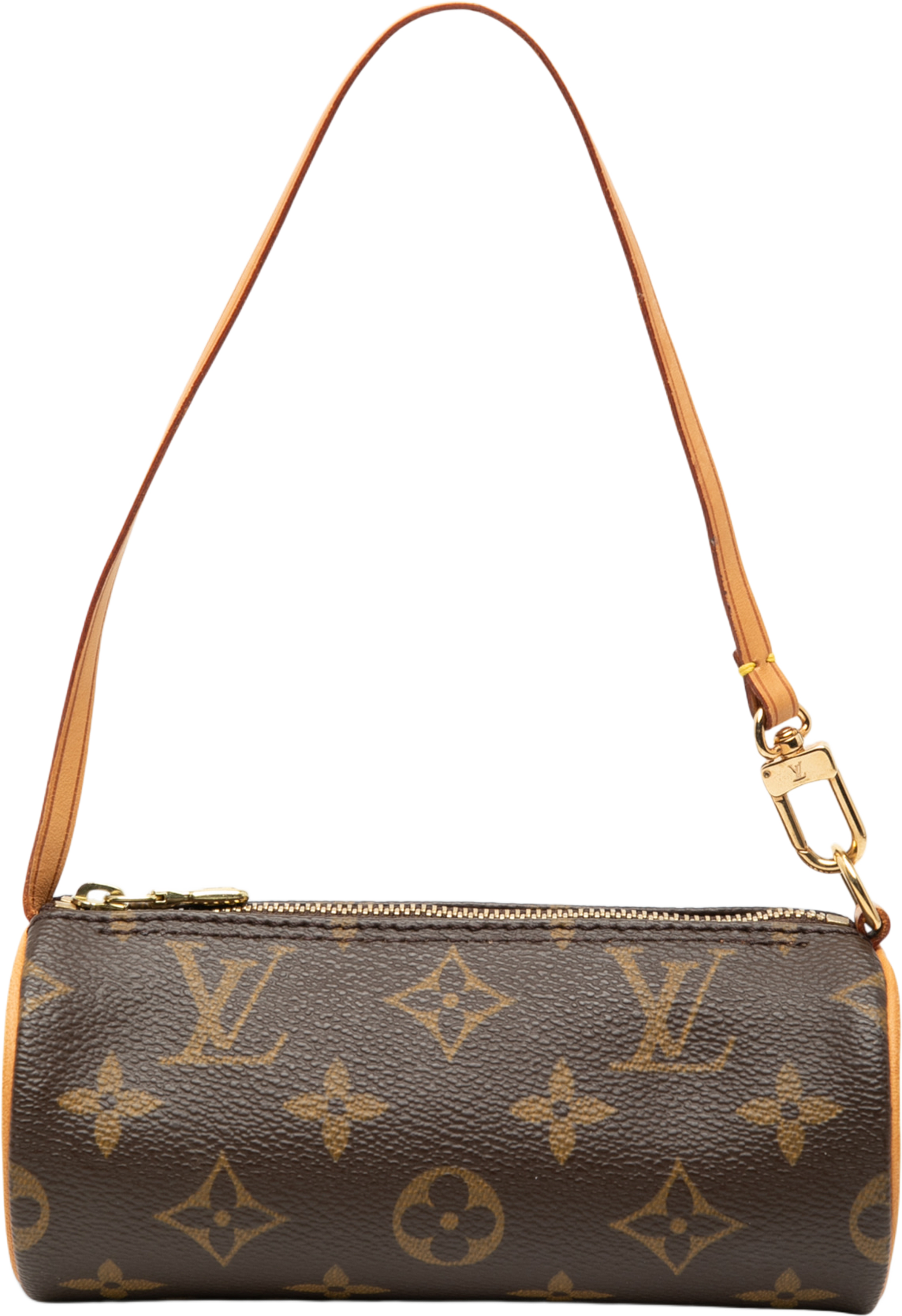 Louis Vuitton Monogram Papillon Pochette, från Luxclusif, i färgen brown. Klicka för att öppna bilden i stort format