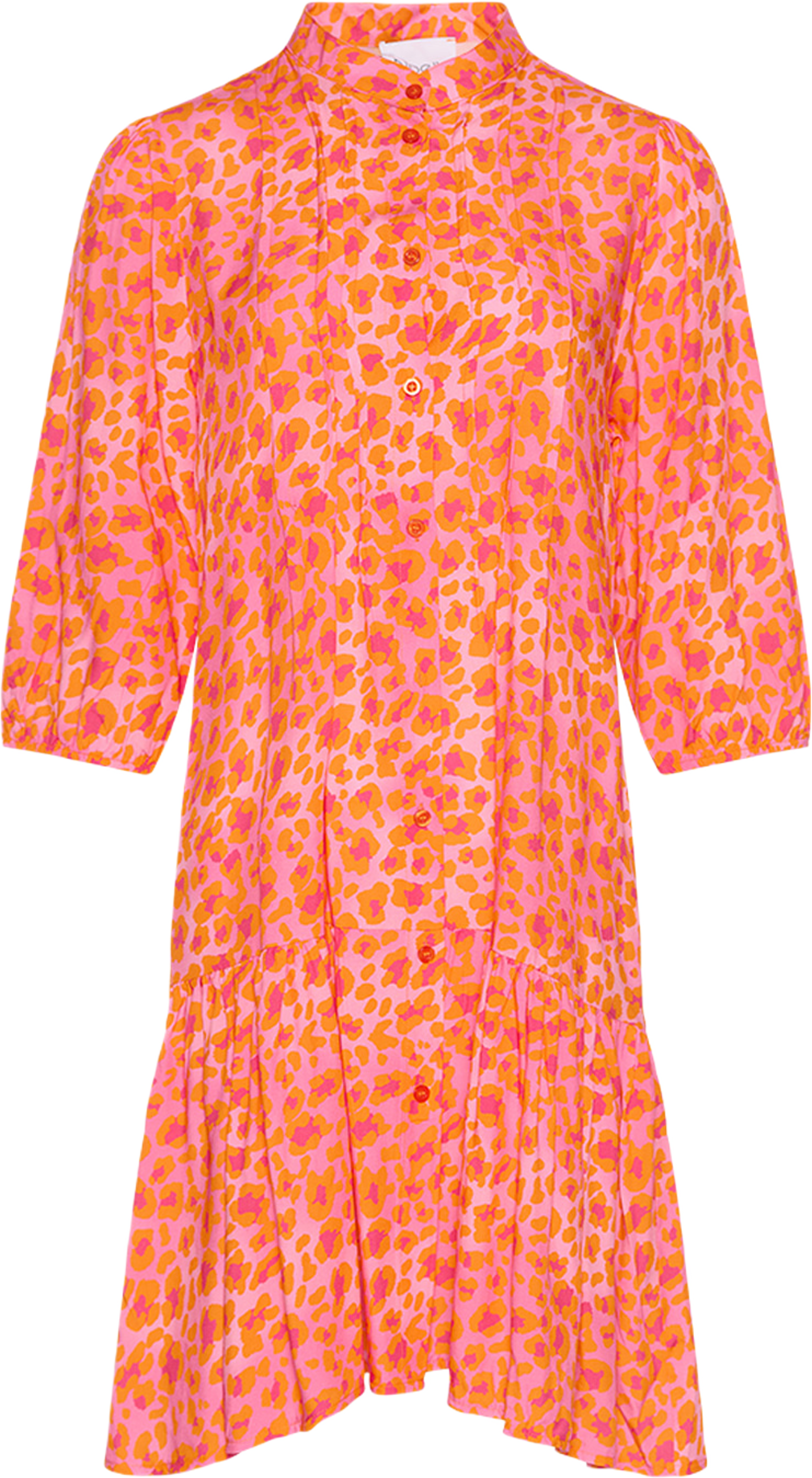 Imogene Sh. Dress - Orange Mix