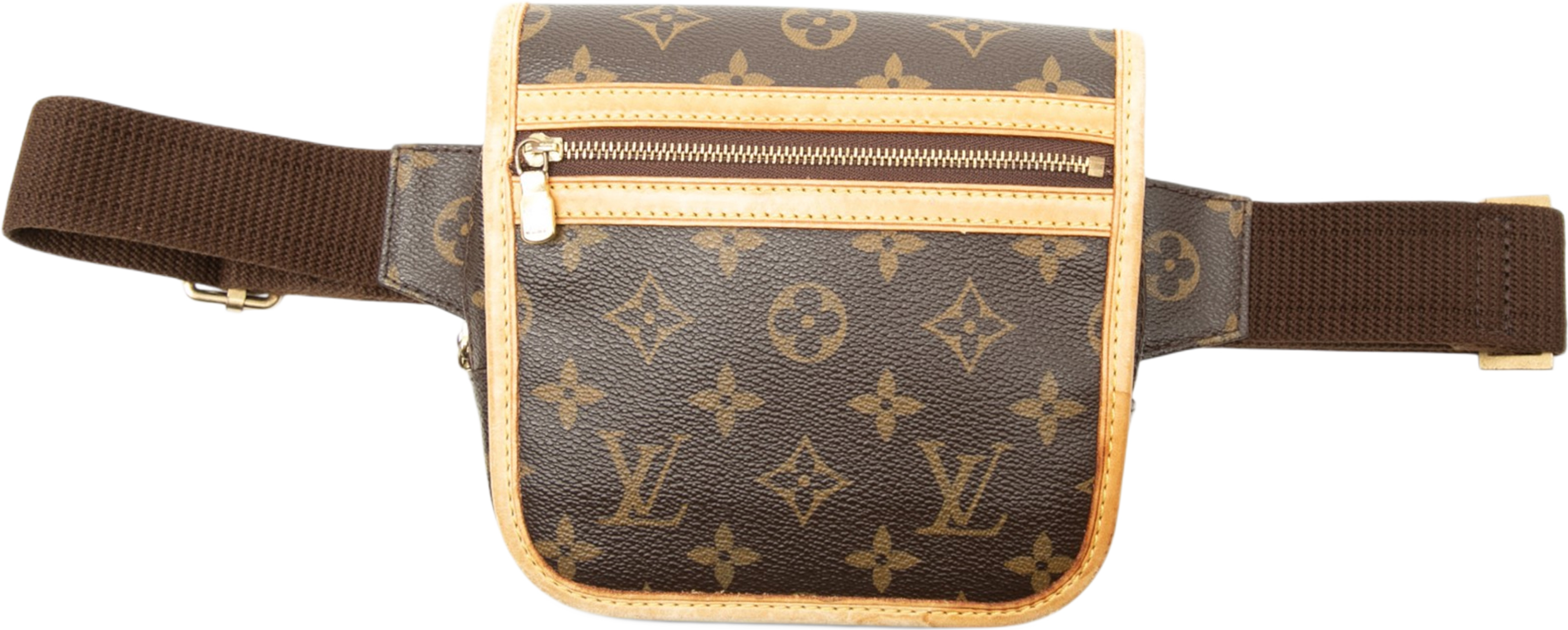 Louis Vuitton Monogram Bosphore Belt Bag, från Luxclusif, i färgen brun. Klicka för att öppna bilden i stort format