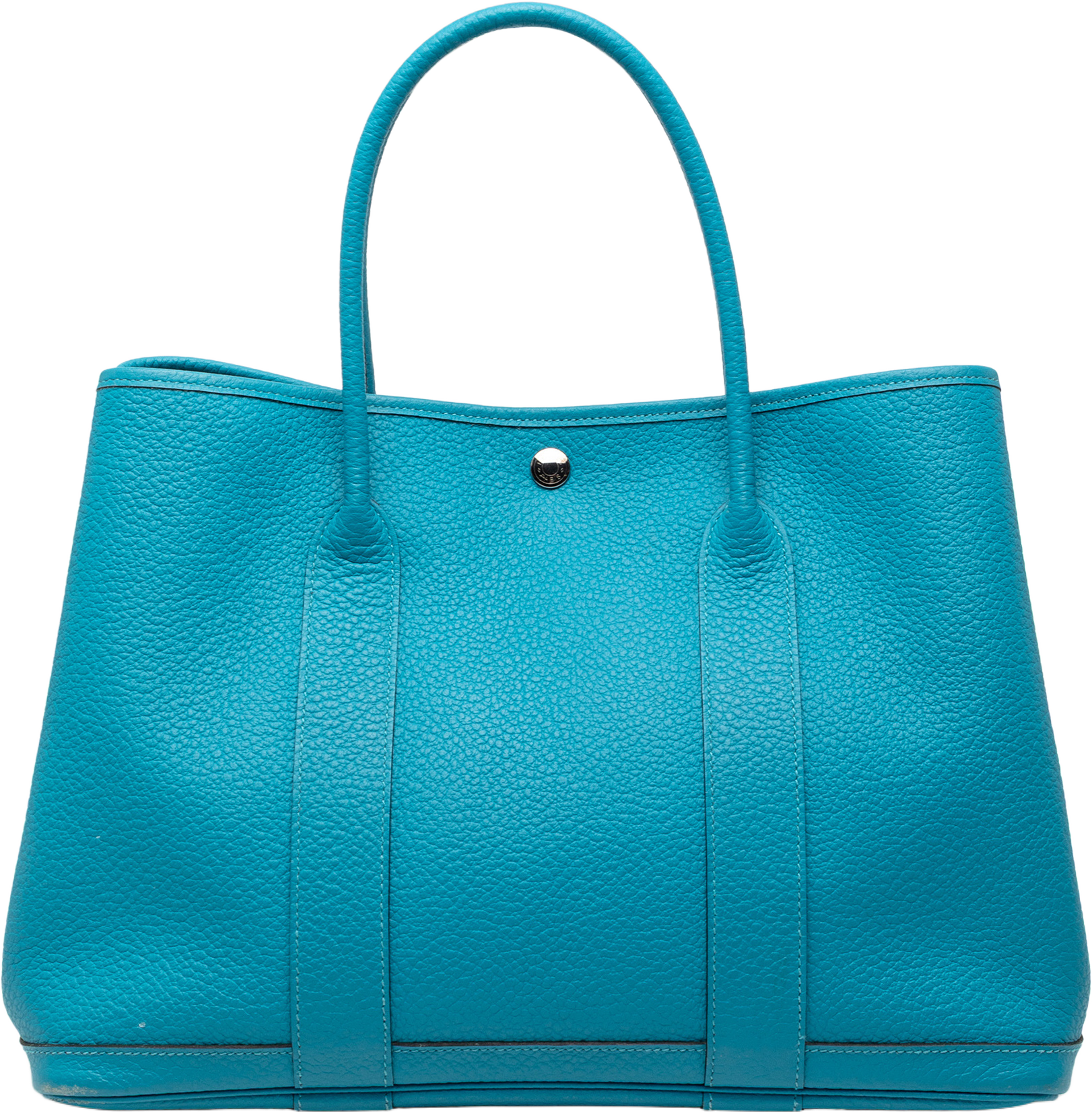 Hermès Negonda Garden Party 36, från Luxclusif, i färgen blue. Klicka för att öppna bilden i stort format