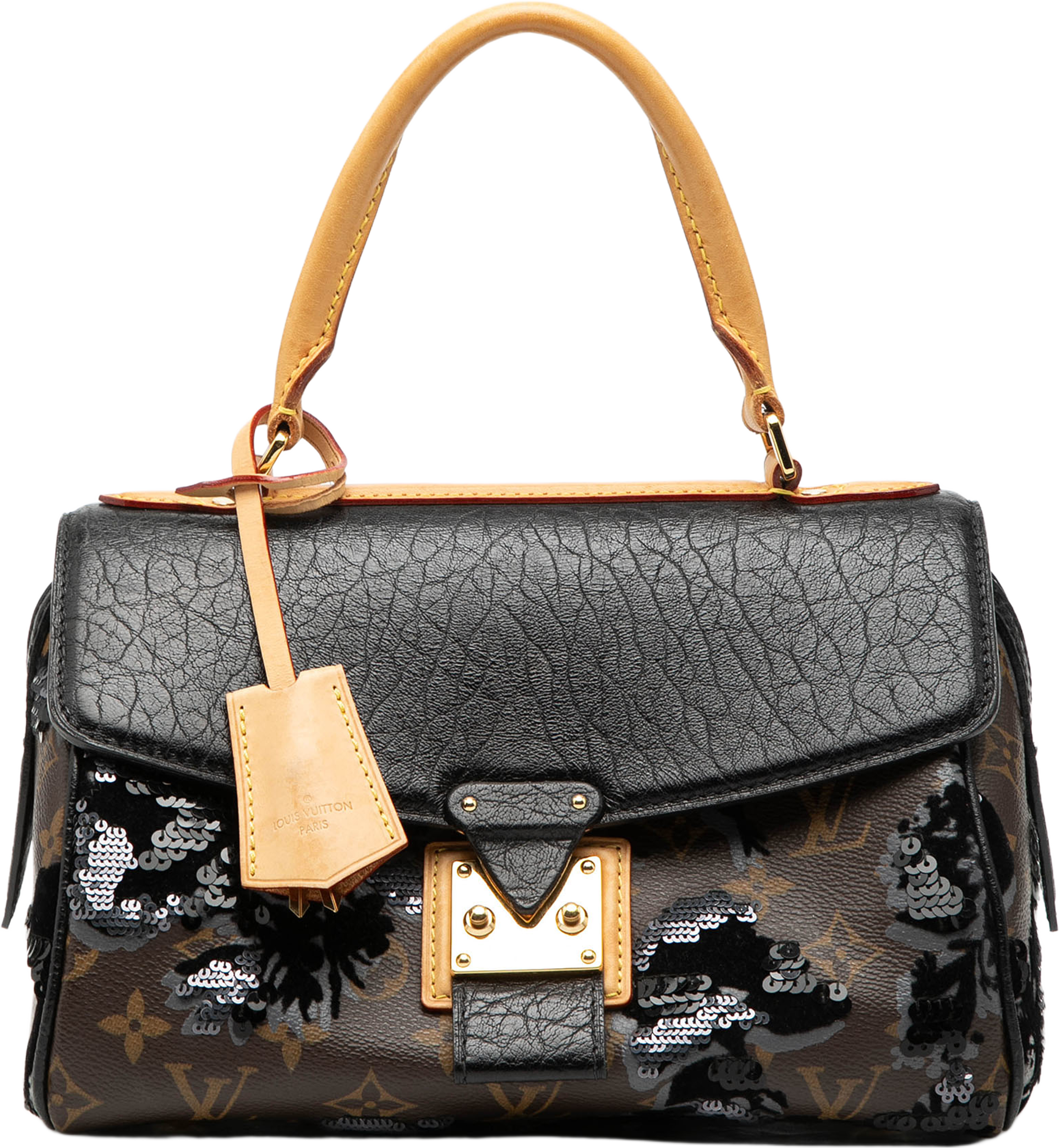 Louis Vuitton Monogram Fleur De Jais Carrousel, från Luxclusif, i färgen brown. Klicka för att öppna bilden i stort format